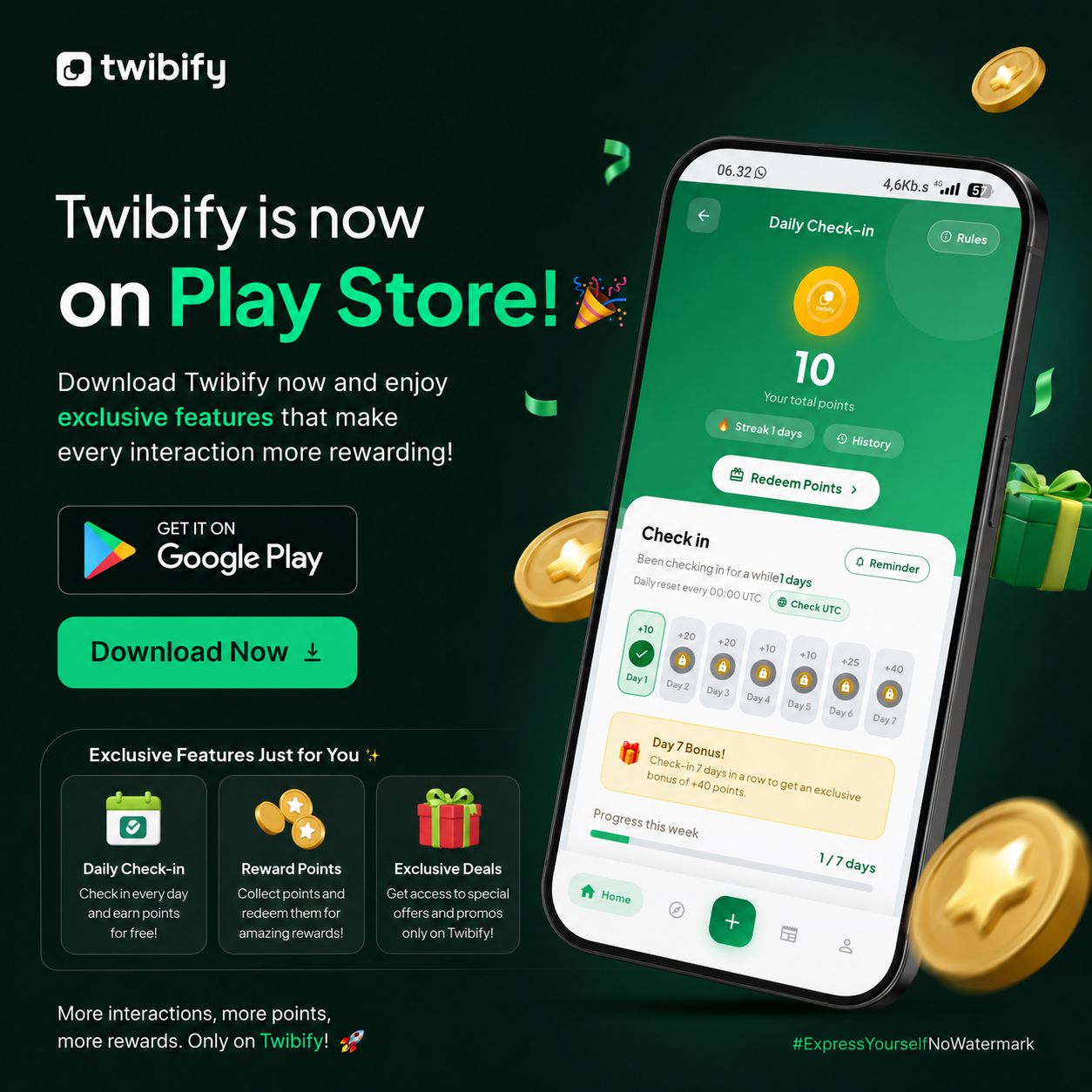Aplikasi Twibify Kini Tersedia di Google Play Store