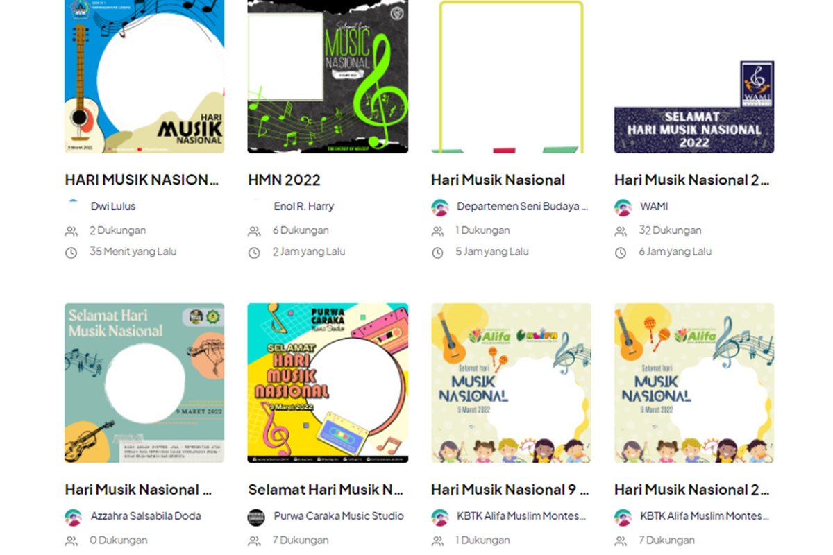 Tips Membuat Twibbon Menarik untuk Event Musik