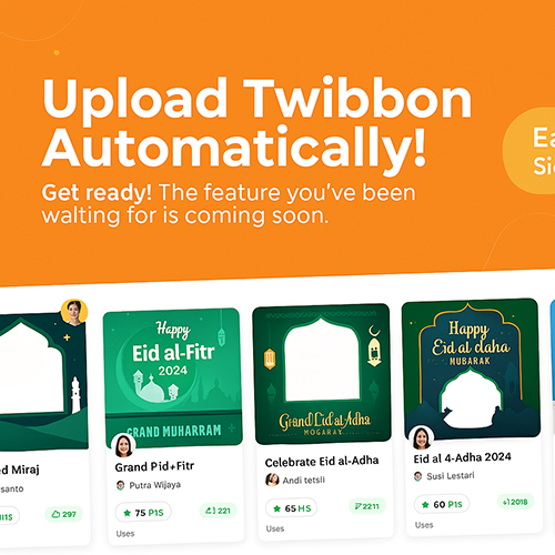 Twibify Launches a Revolutionary Feature: “Upload Twibbon get Money” Turn Creativity into Income!
