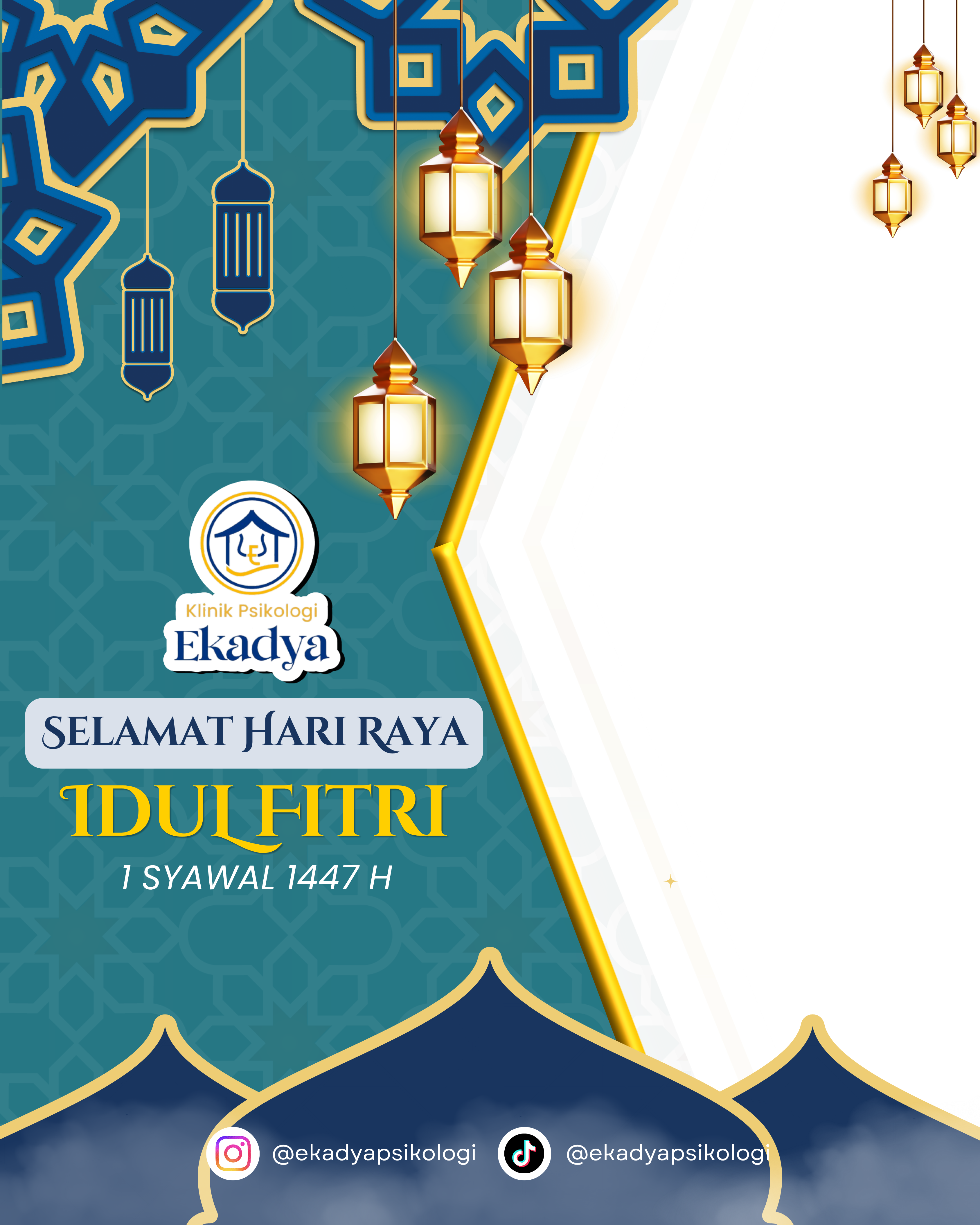 Hari Raya Idul FitriTwibbon Tanpa Watermark