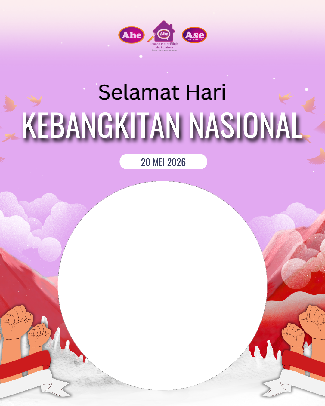 Hari Kebangkitan NasionalTwibbon Tanpa Watermark