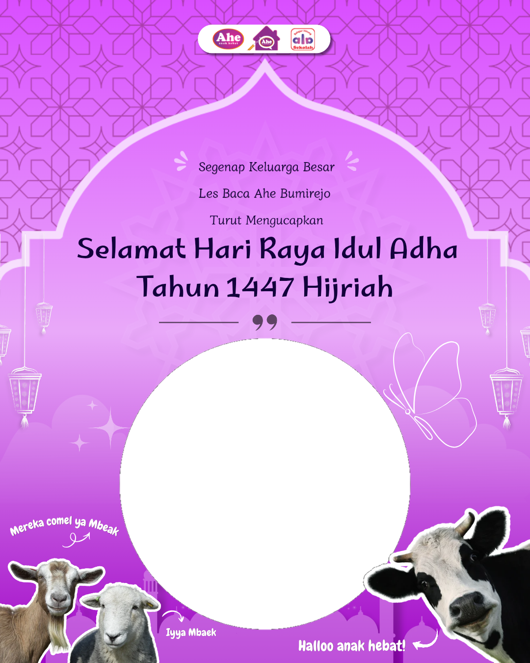 Idul Adha Bersama Ahe BumirejoTwibbon Tanpa Watermark