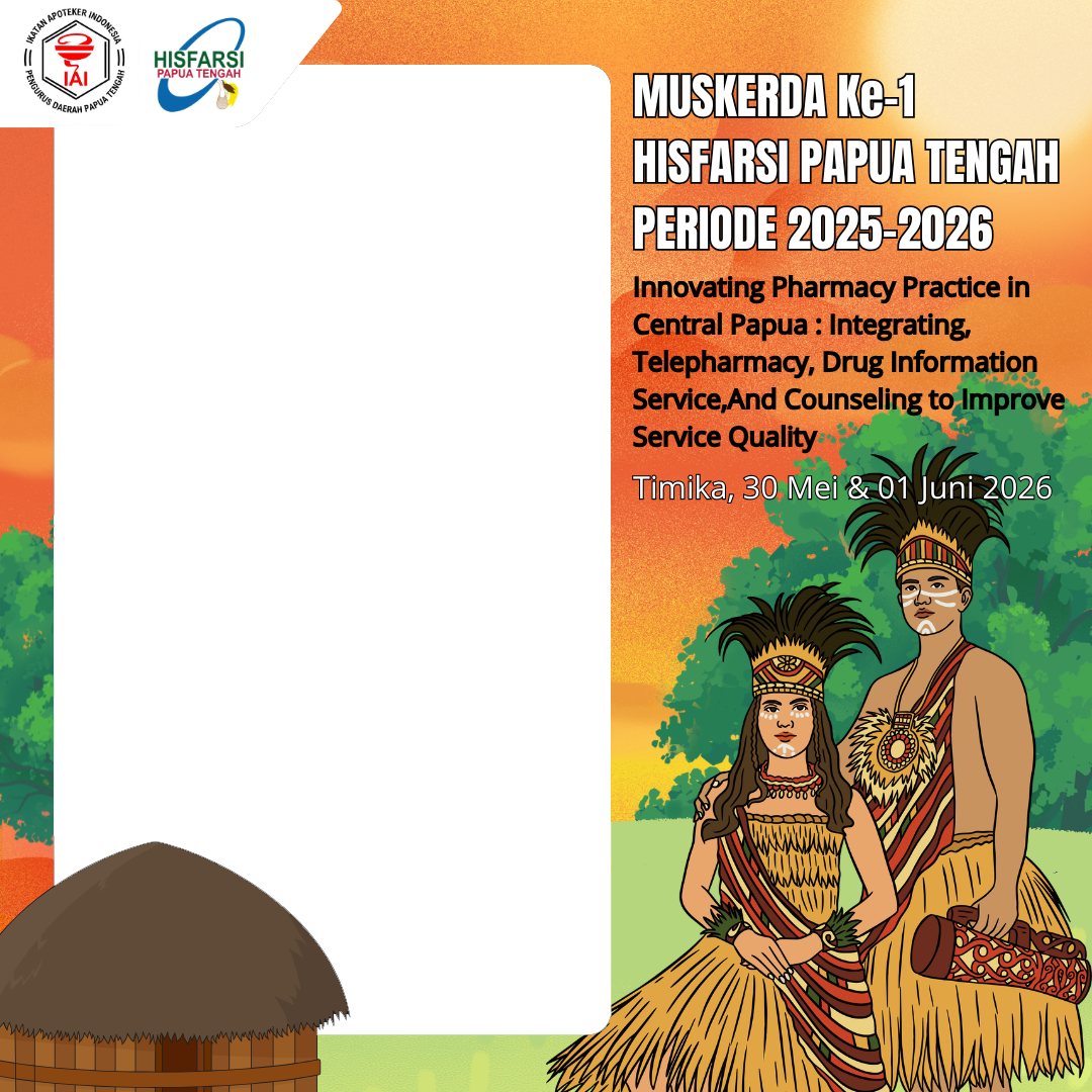 MUSKERDA KE 1 HISFARSI PAPUA TENGAH PERIODE 2025-2026Twibbon Tanpa Watermark