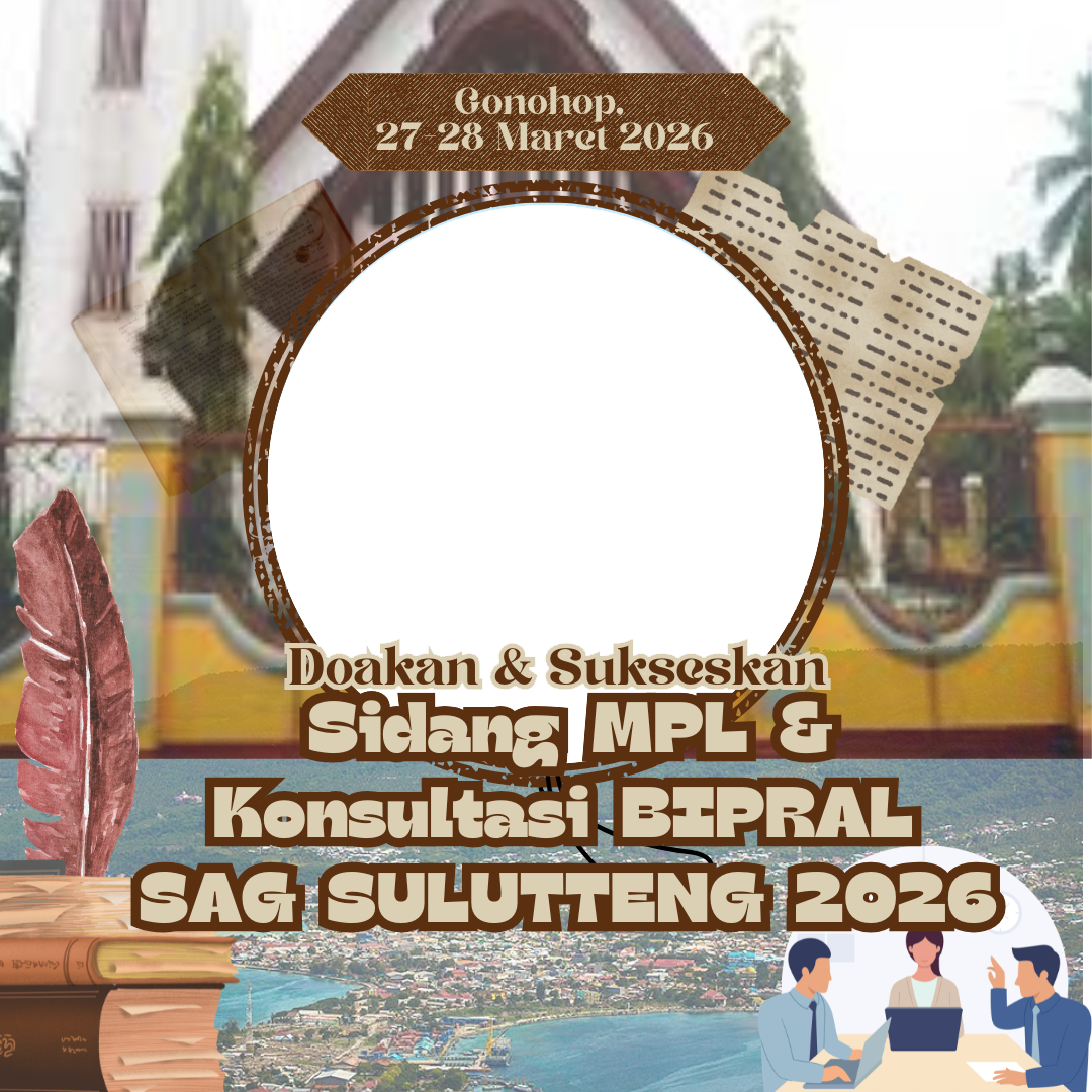 Sidang MPL & Konsultasi BIPRAL SAG SULUTTENG 2026Twibbon Tanpa Watermark