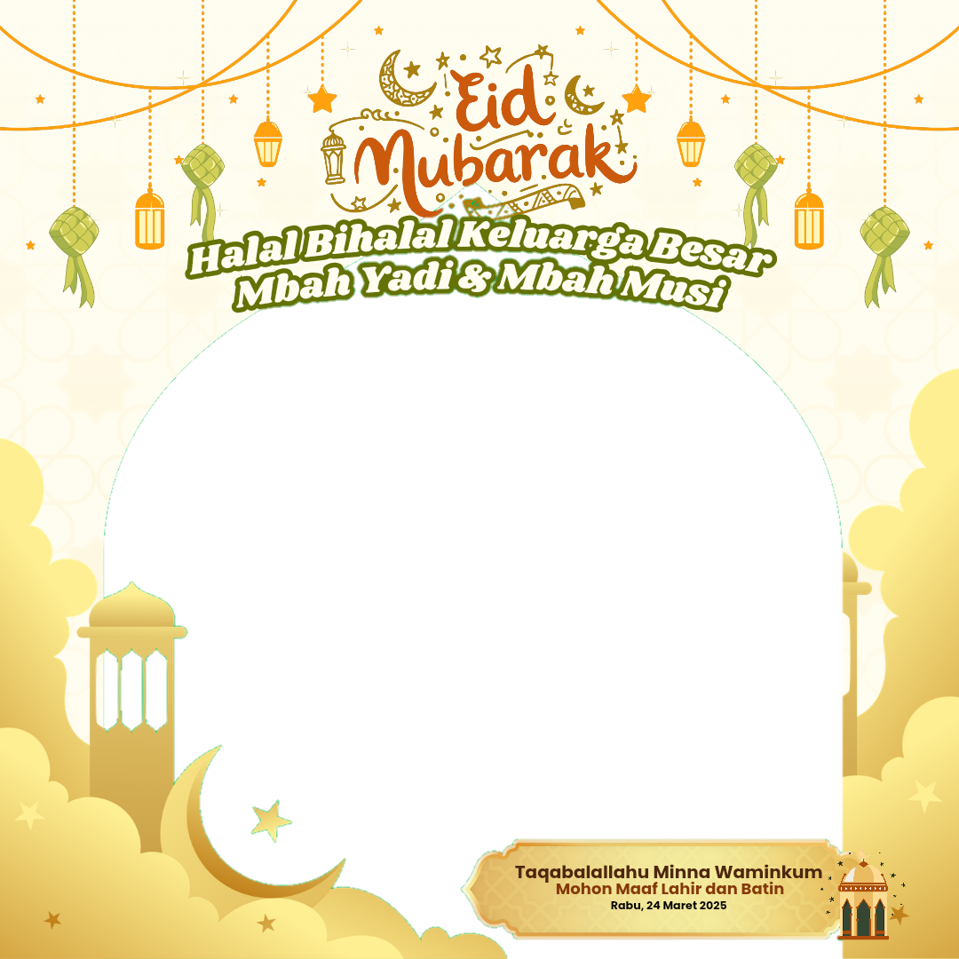 Halal Bihalal Keluarga Besar Mbah Yadi dan Mbah MusiTwibbon Tanpa Watermark