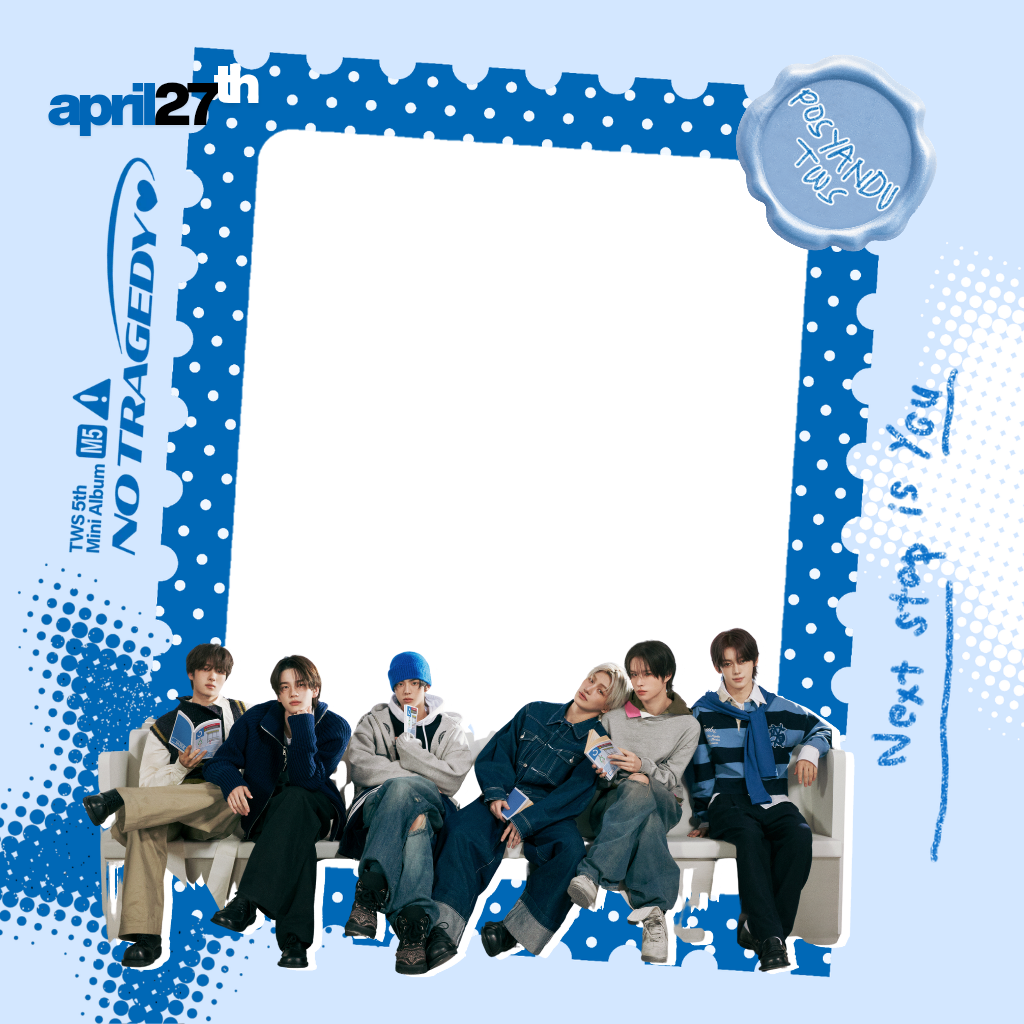 TWS 5th Mini Album: NO TRAGEDYTwibbon Tanpa Watermark