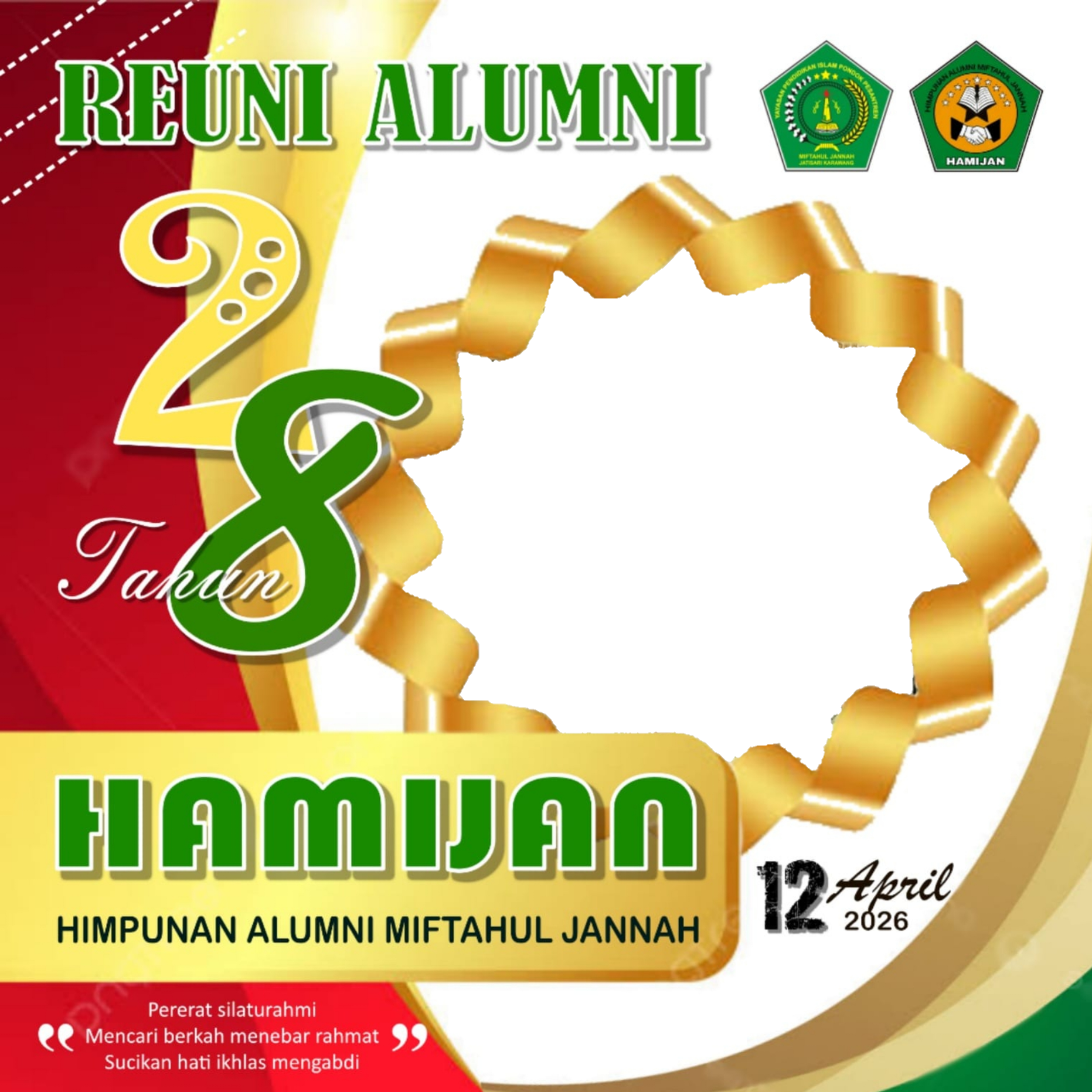 Reuni HAMIJANTwibbon Tanpa Watermark
