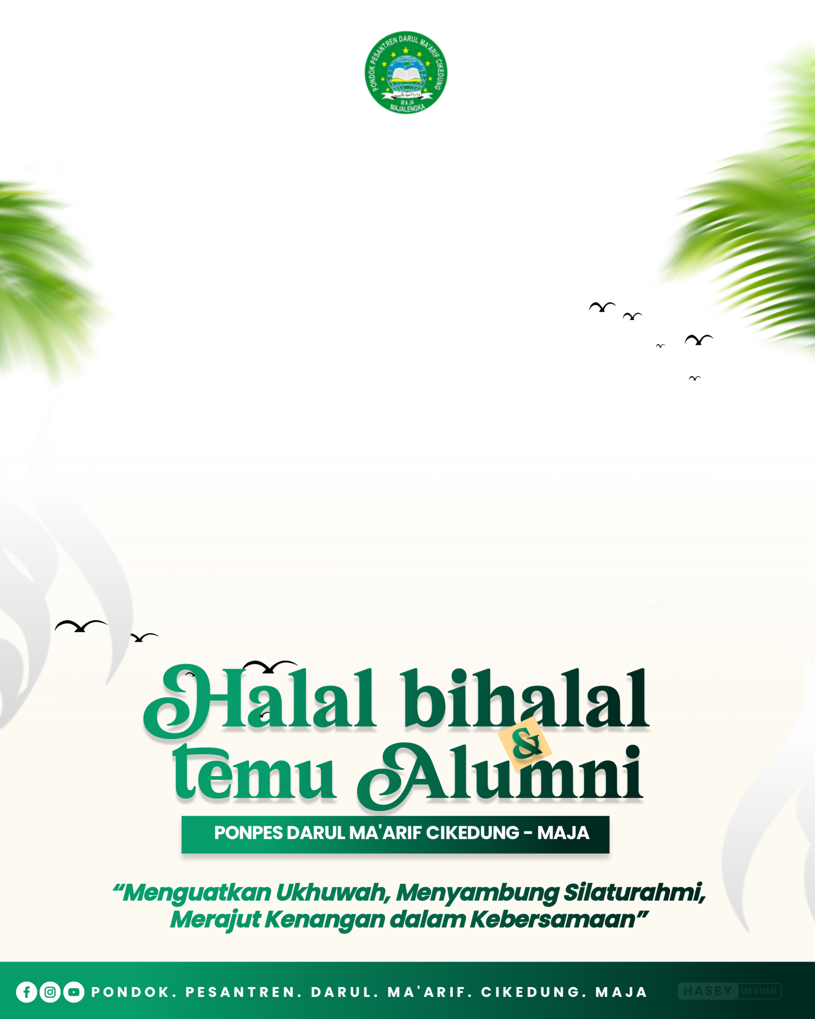 HALAL BIHALAL & TEMU ALUMNI 2026 DMCTwibbon Tanpa Watermark
