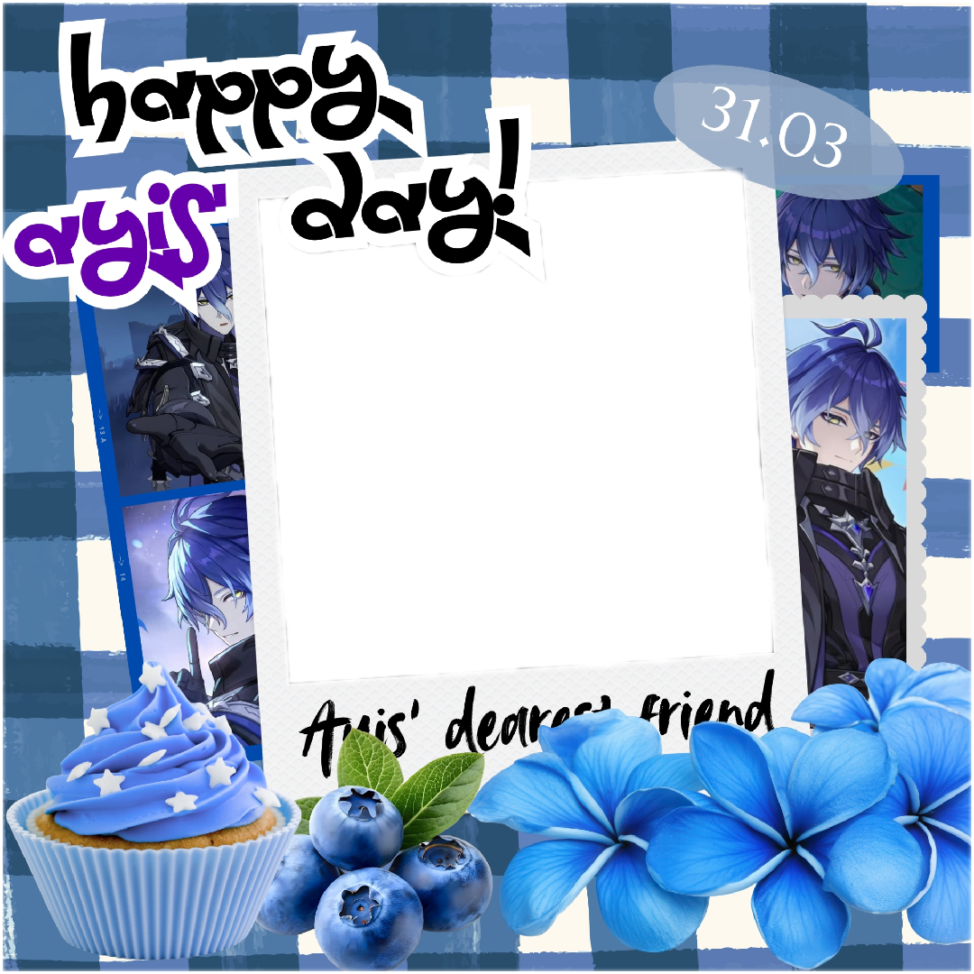 Happy Ayis' Day!Twibbon Tanpa Watermark