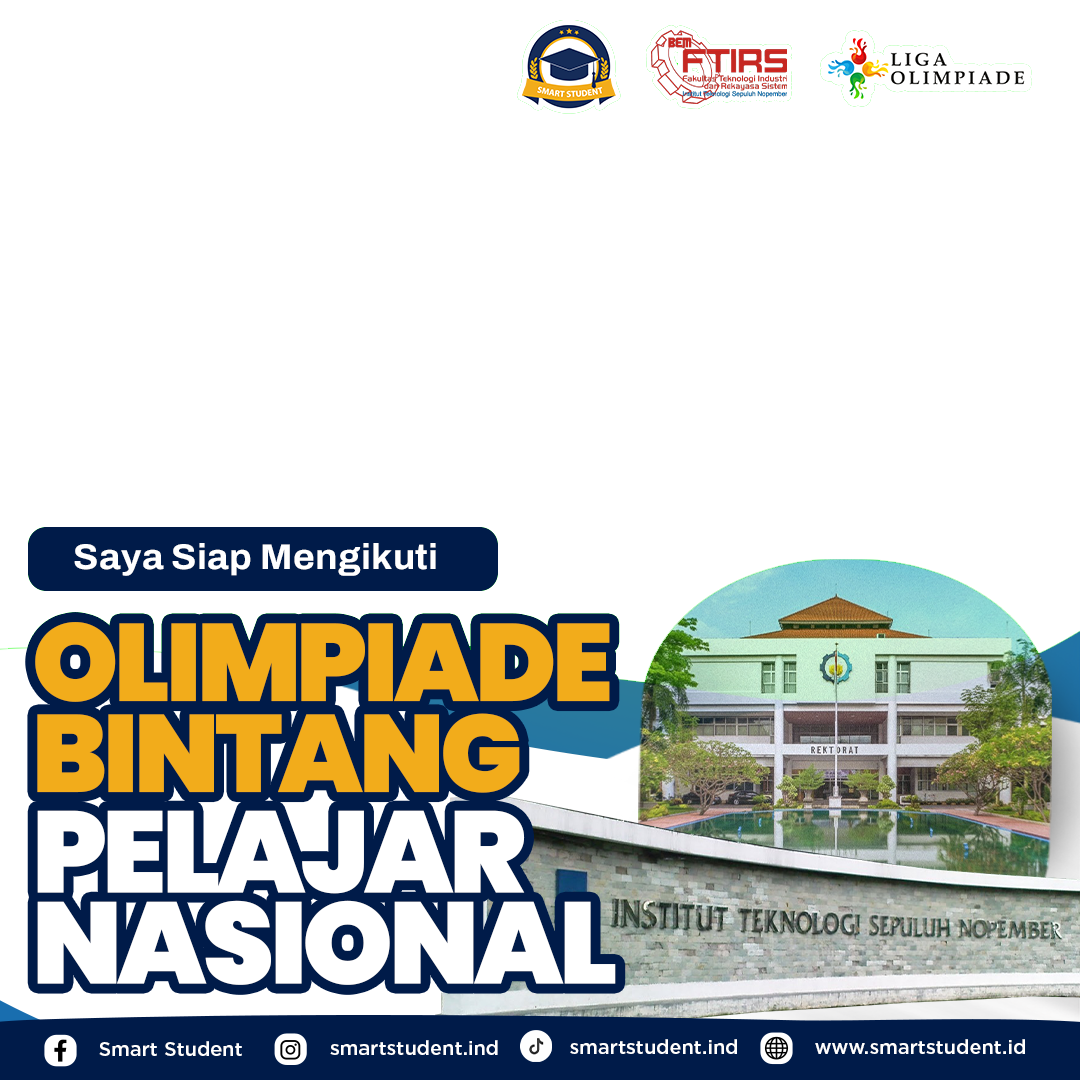 Olimpiade Bintang Pelajar NasionalTwibbon Tanpa Watermark