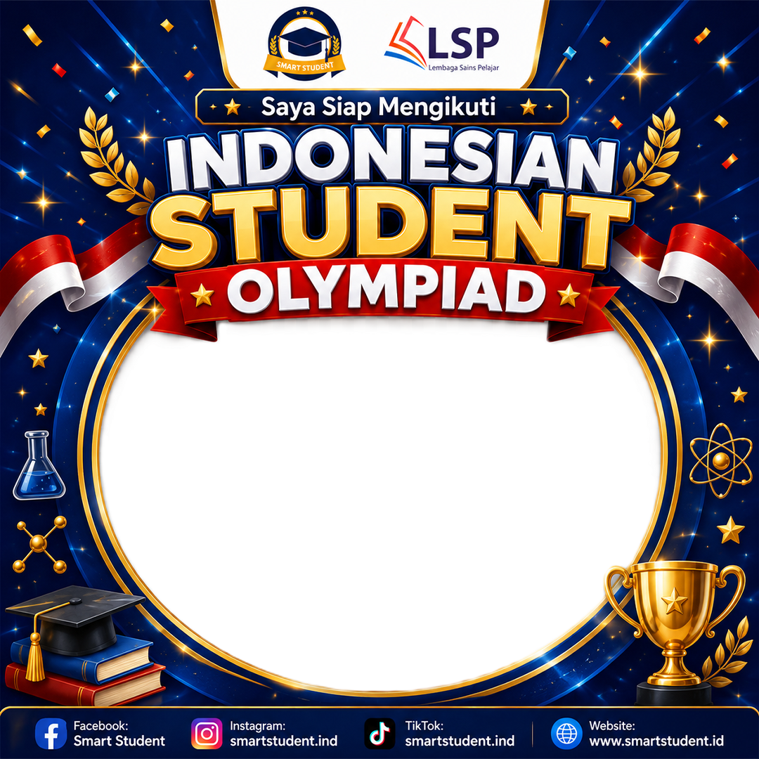 Indonesian Student OlympiadTwibbon Tanpa Watermark