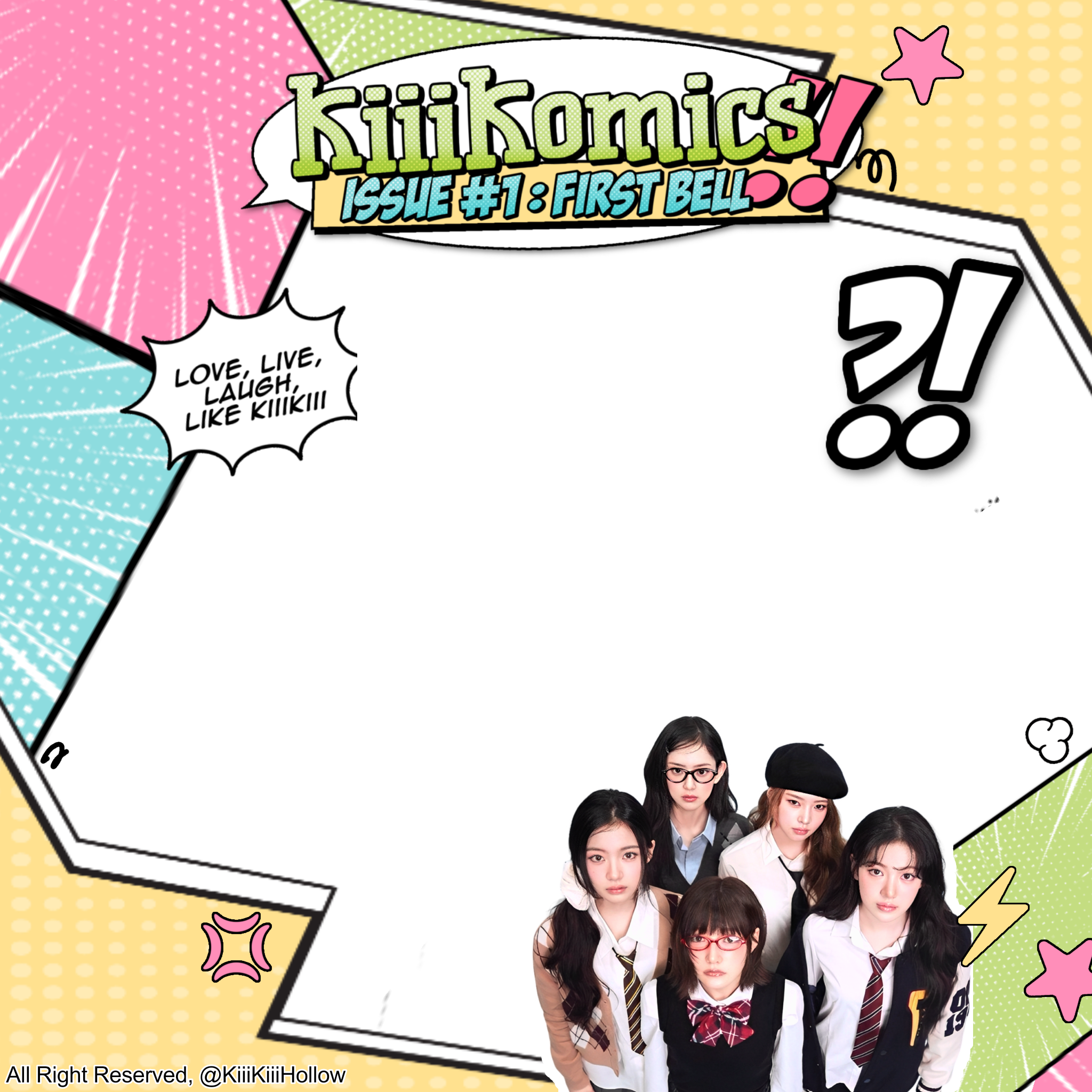 KIIIKOMICS ISSUE #1: FIRST BELLTwibbon Tanpa Watermark