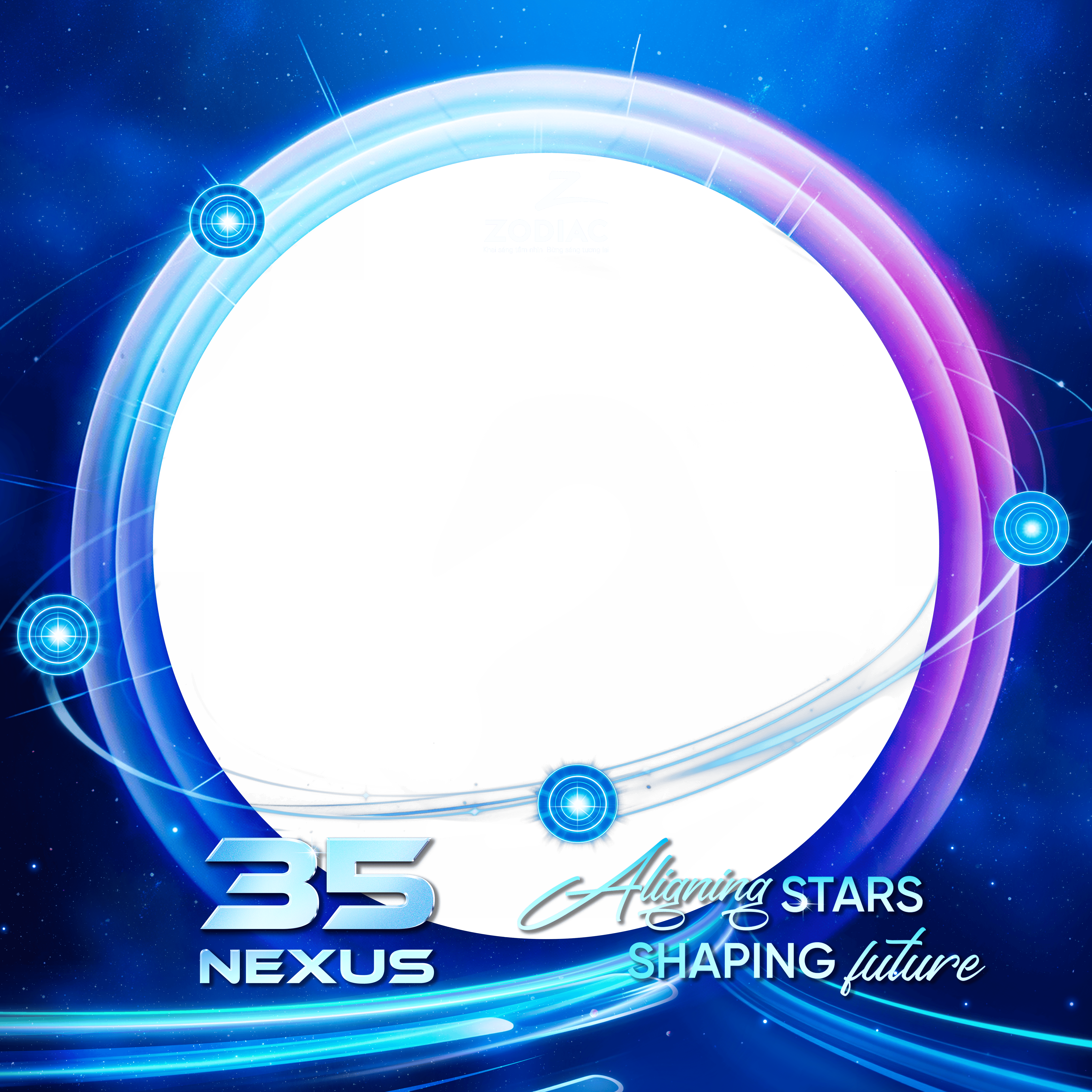 Aligning star Shaping futureTwibbon Tanpa Watermark