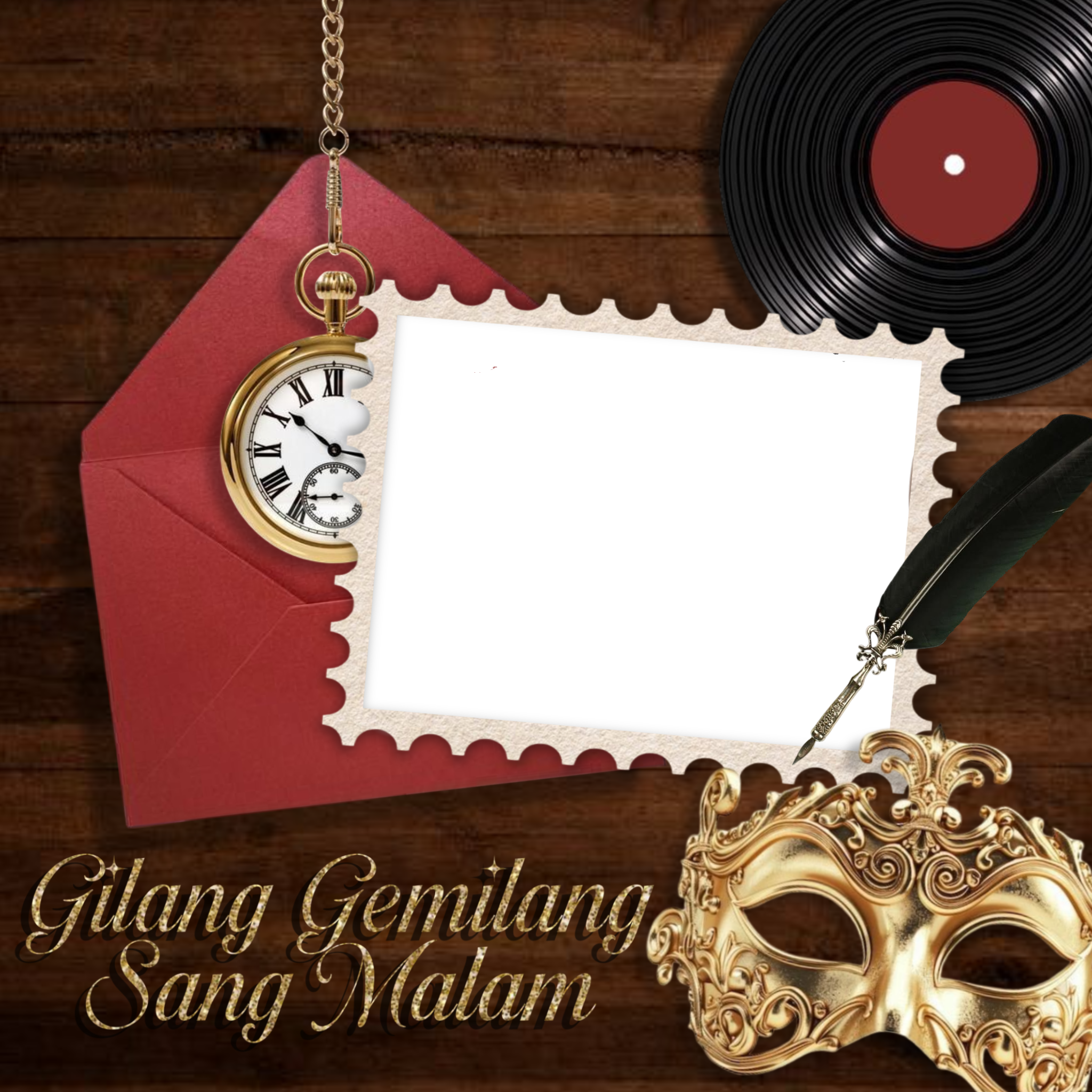 Gilang Gemilang Sang Malam (harus dibuka melalui chrome)Twibbon Tanpa Watermark