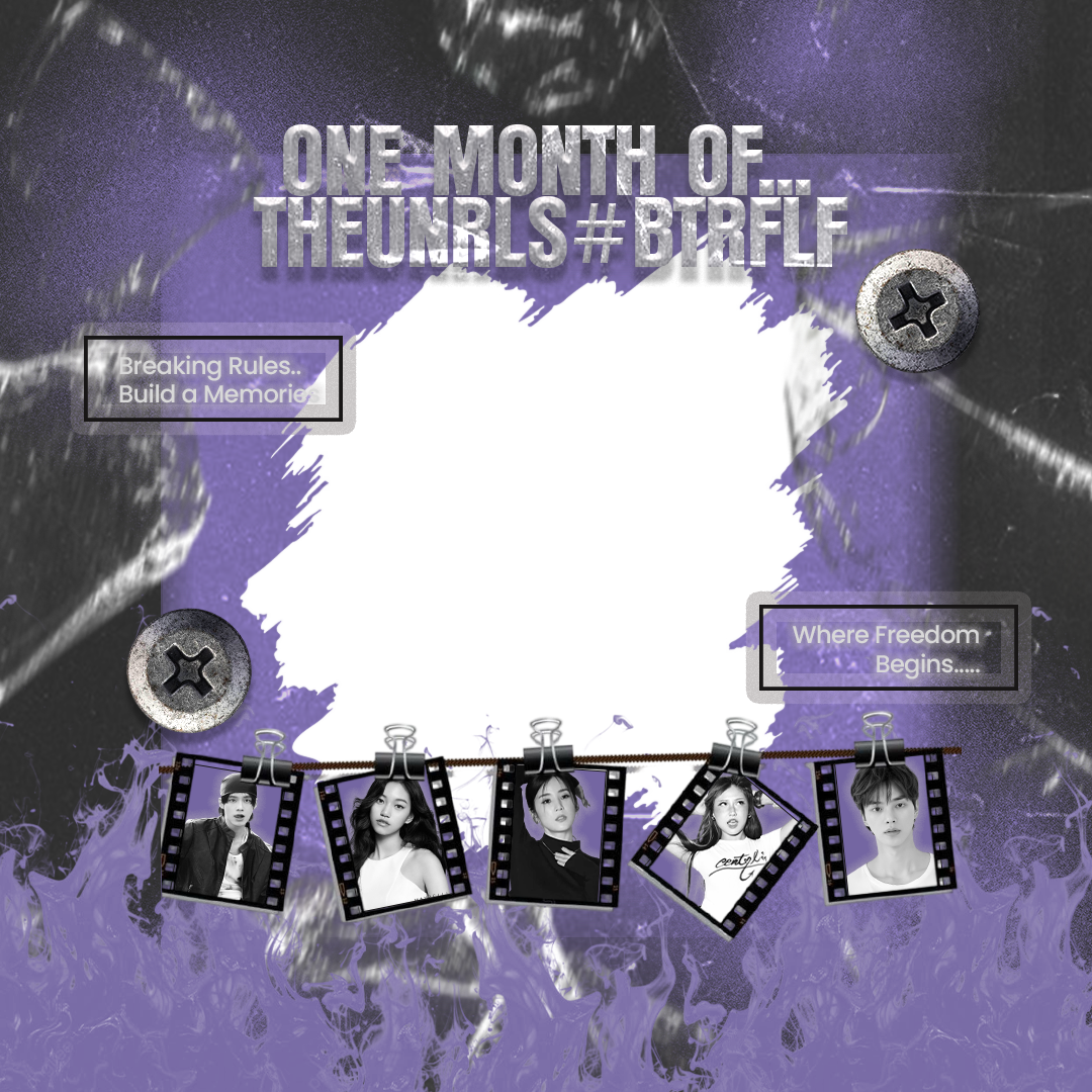 ONE MONTH BEING FREEDOM WITH @THEUNRLSTwibbon Tanpa Watermark