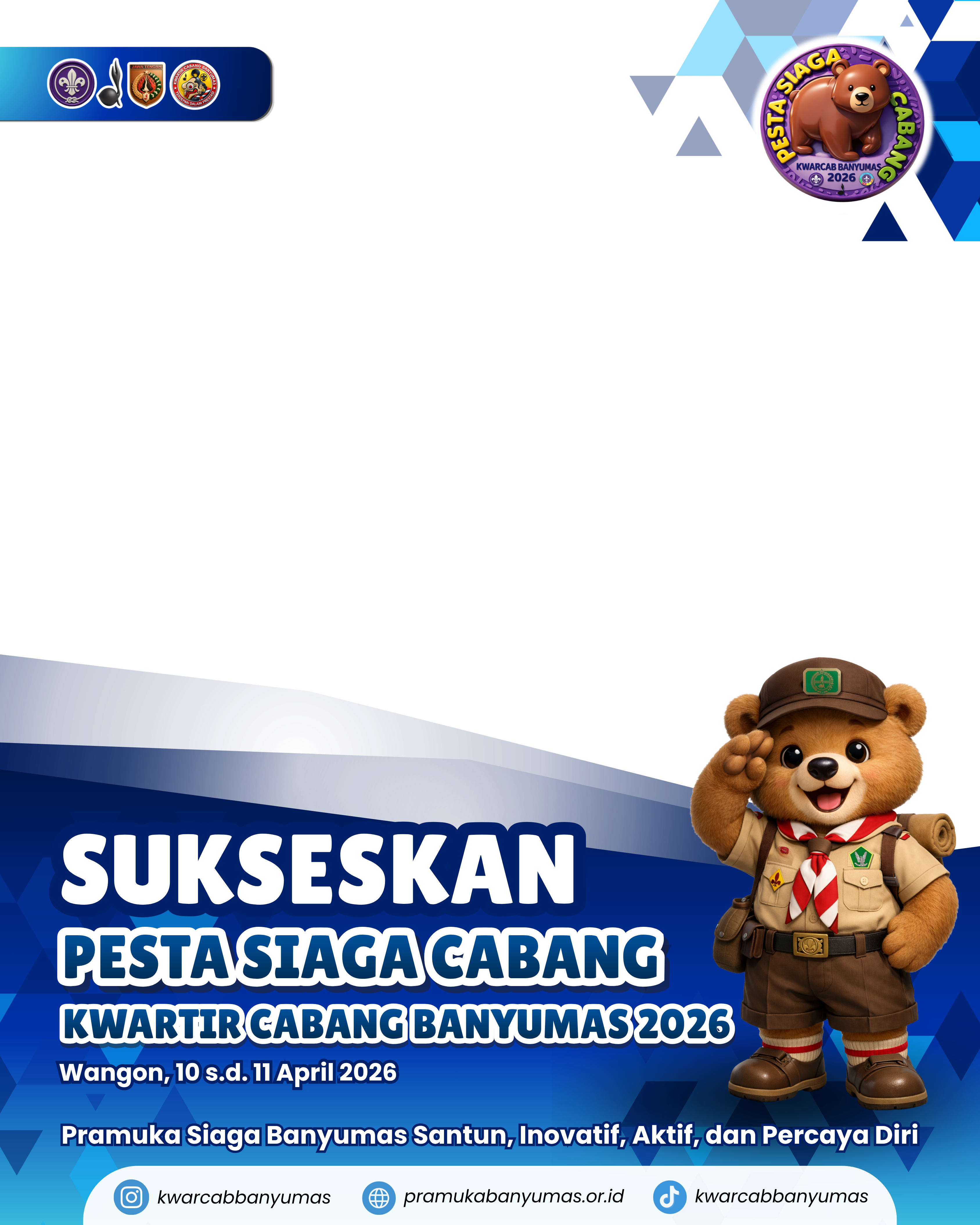 Pesta Siaga Cabang Kwarcab BanyumasTwibbon Tanpa Watermark