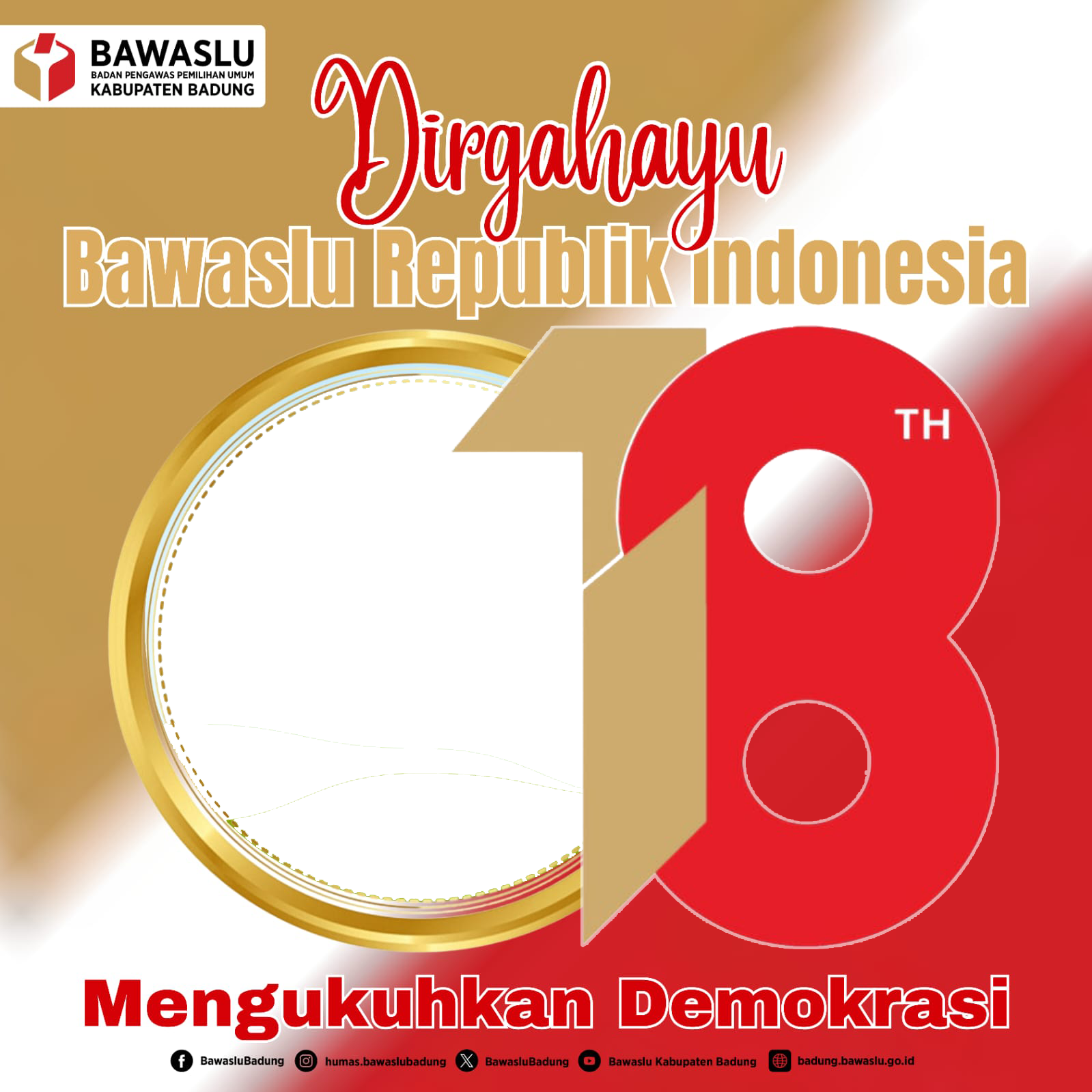HUT Bawaslu RITwibbon Tanpa Watermark