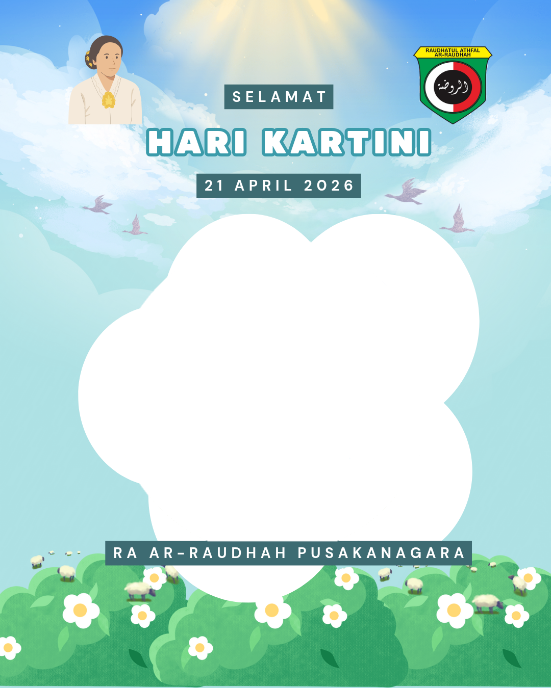 Kartini IndonesiaTwibbon Tanpa Watermark