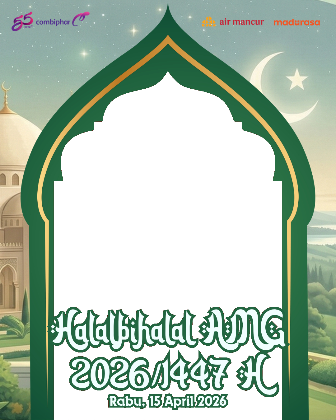 Halalbihalal AMG 2026Twibbon Tanpa Watermark