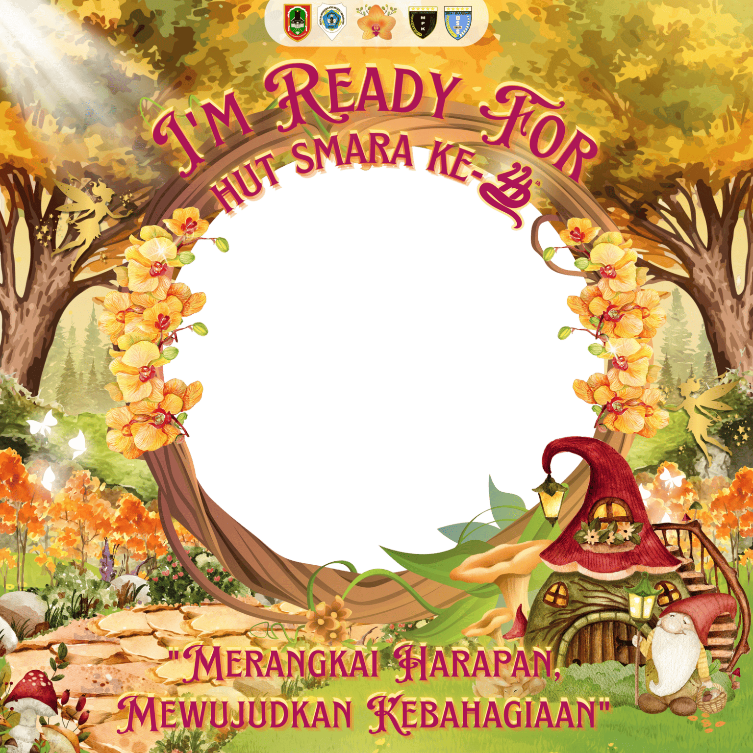 LOMBA SMARA HUT 44Twibbon Tanpa Watermark