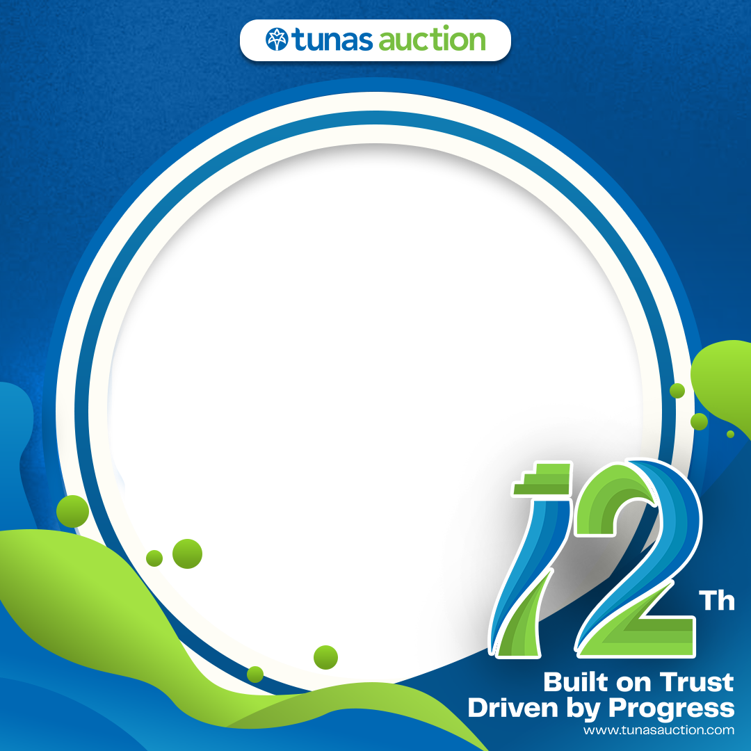 Anniversary tunas auctionTwibbon Tanpa Watermark