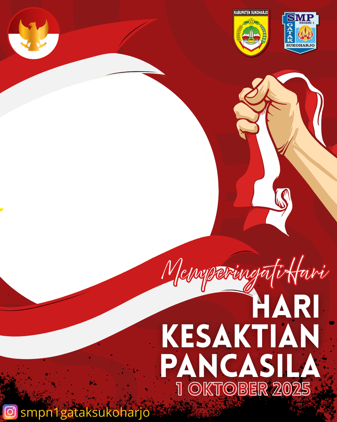 Hari Kesaktian PancasilaTwibbon Tanpa Watermark