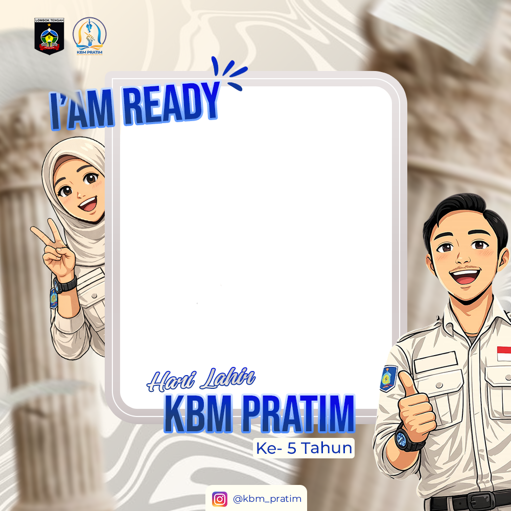 Hari Lahir KBM PRATIM Ke-5 TahunTwibbon Tanpa Watermark
