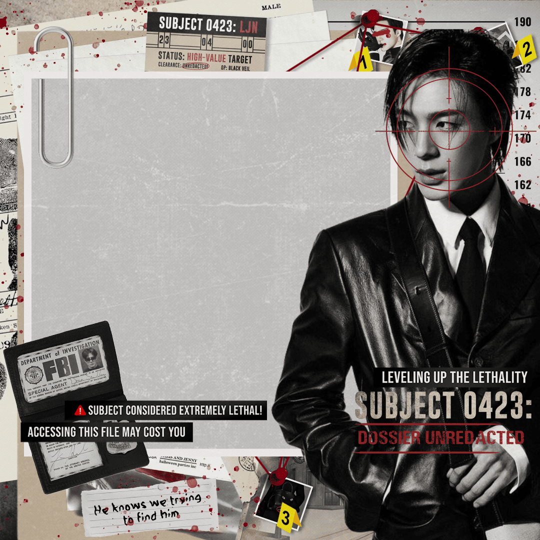 SUBJECT 0423: DOSSIER UNREDACTED!Twibbon Tanpa Watermark