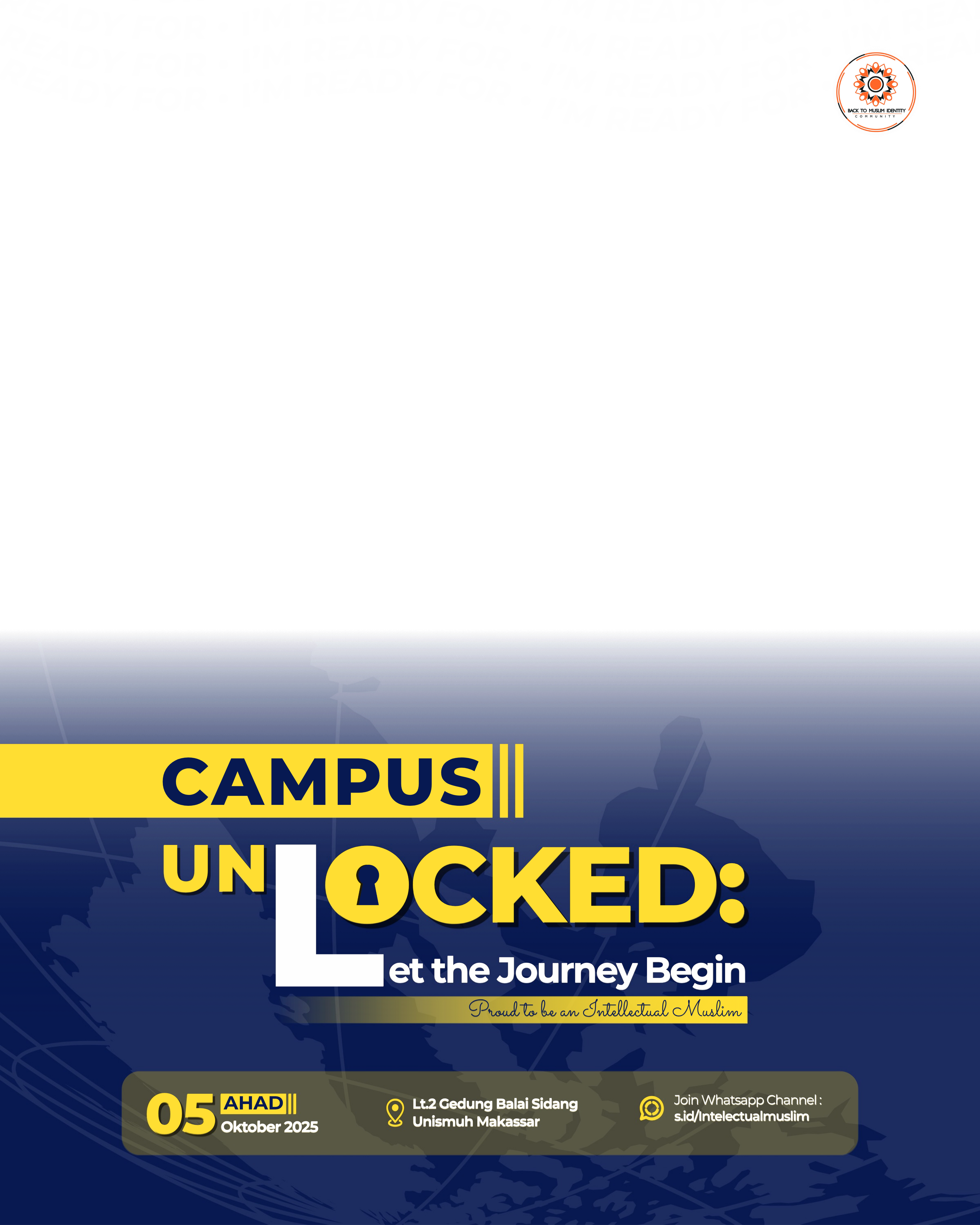 Proud to be an Intellectual MuslimTwibbon Tanpa Watermark