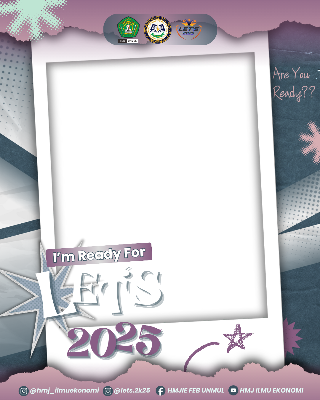 I'm Ready for LET'S 2025Twibbon Tanpa Watermark