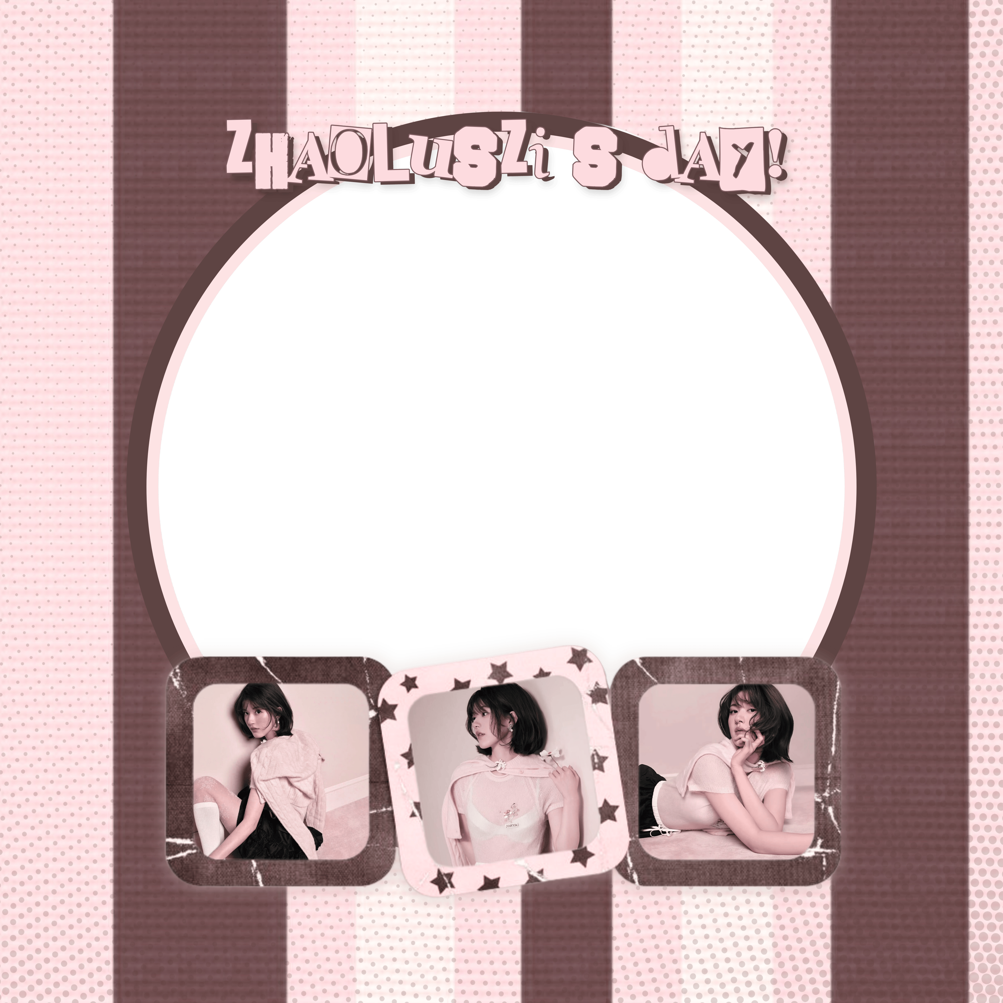 Zhaoluszi’s day!Twibbon Tanpa Watermark