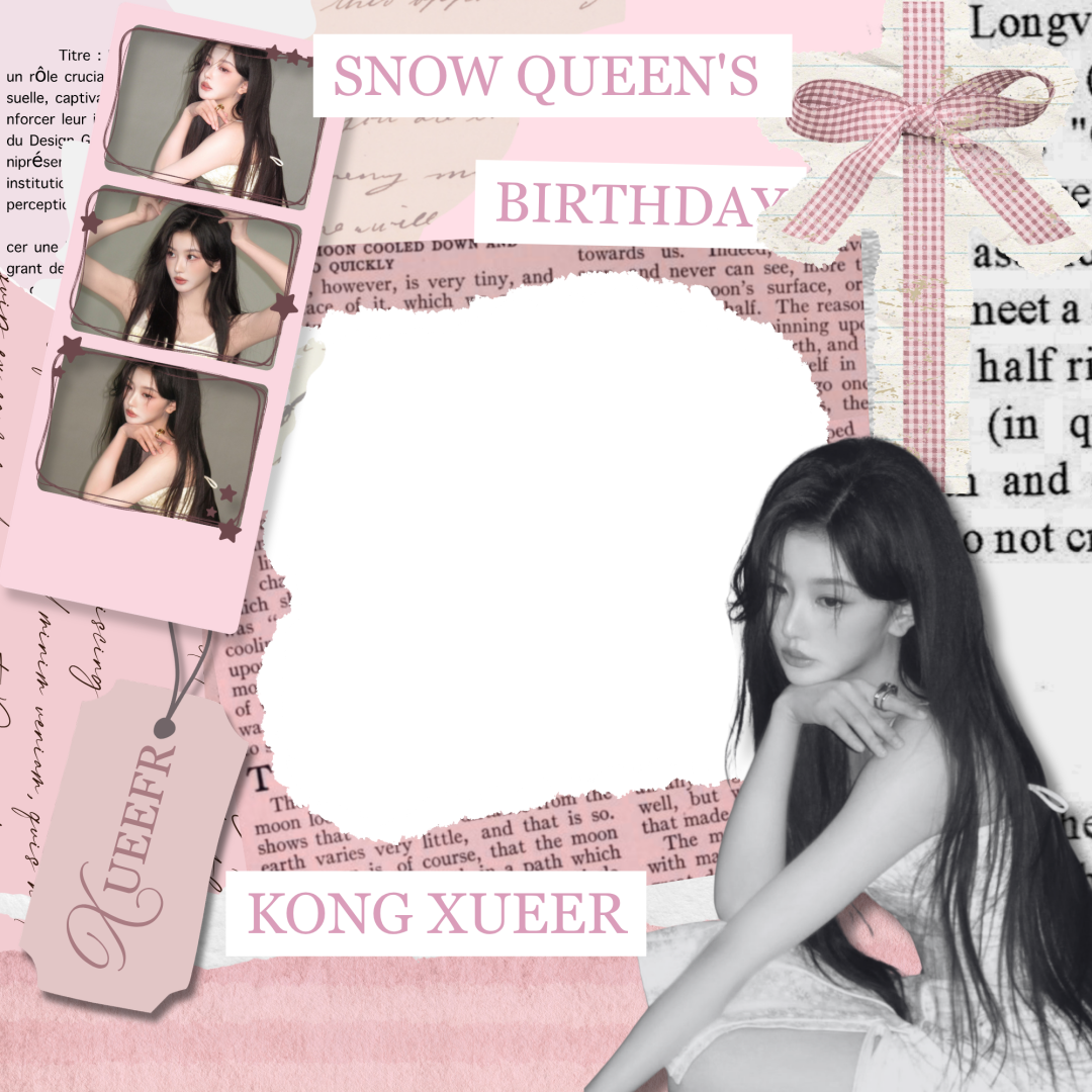 Kong Xueer birthdayTwibbon Tanpa Watermark