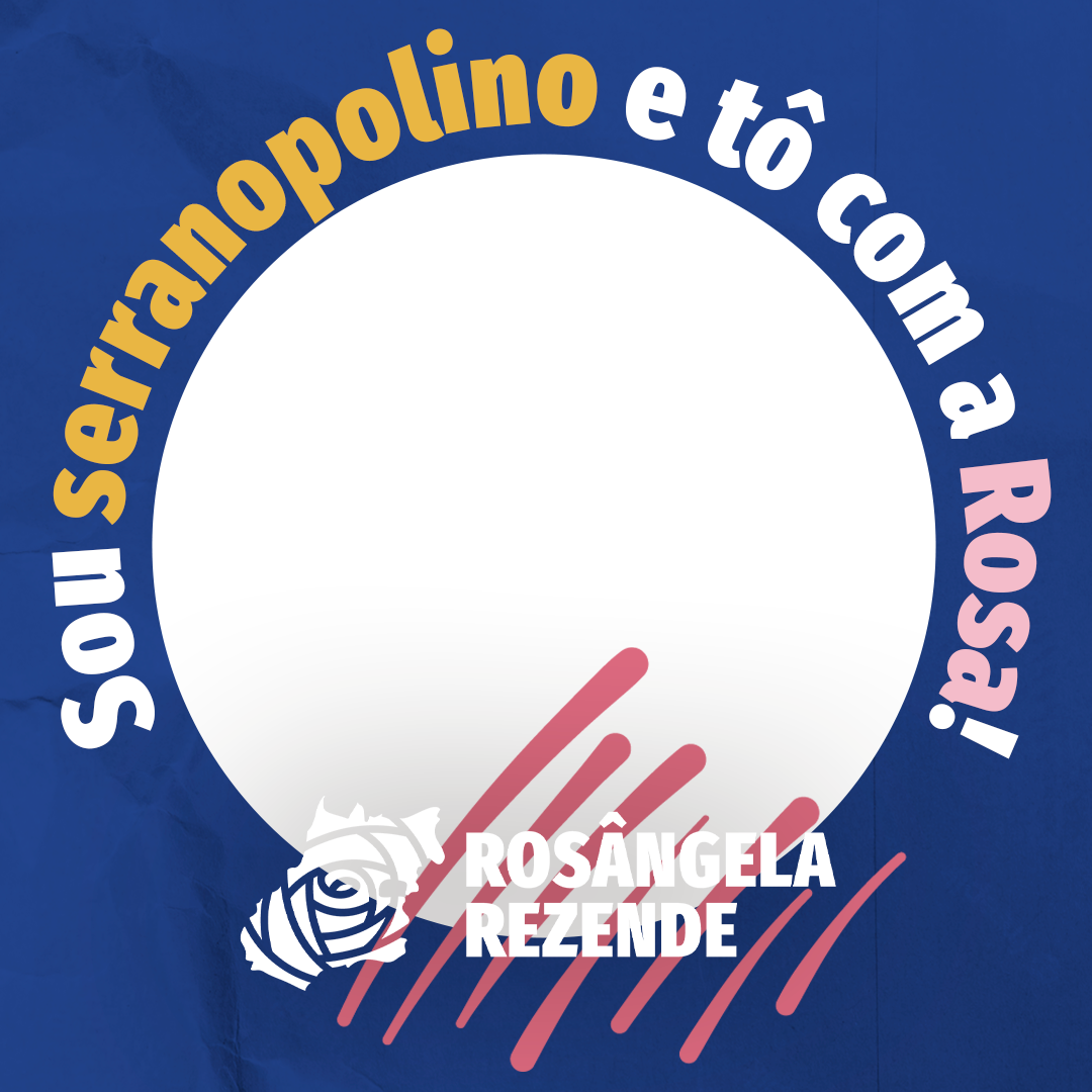 Tô com a Rosa SerranópolisTwibbon Tanpa Watermark