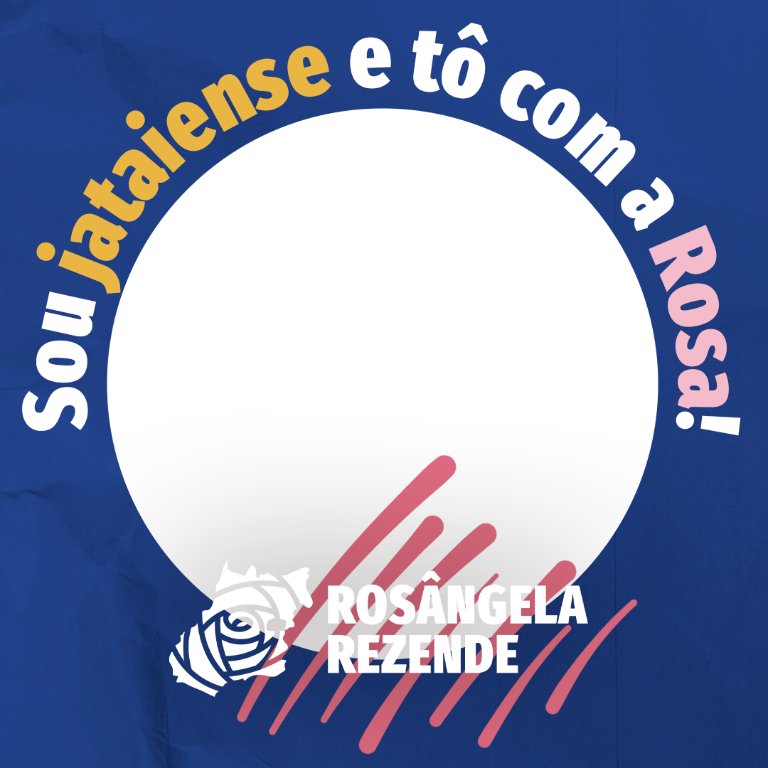 Tô com a Rosa JataíTwibbon Tanpa Watermark