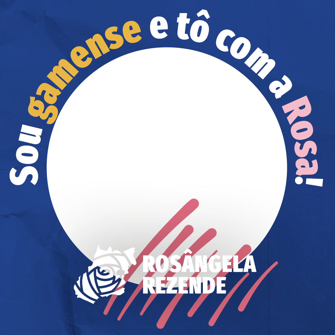 Tô com a Rosa GamaTwibbon Tanpa Watermark