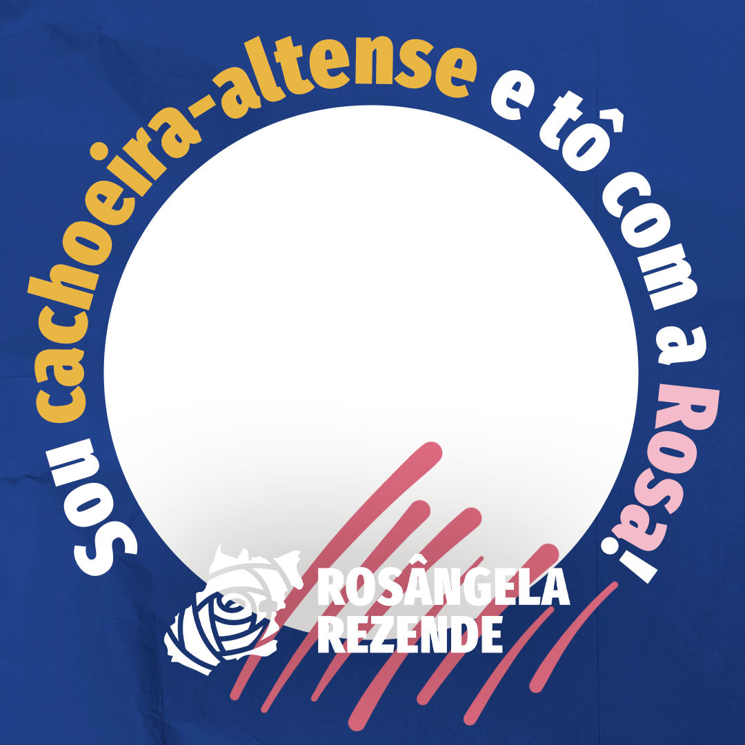 Tô com a Rosa Cachoeira AltaTwibbon Tanpa Watermark