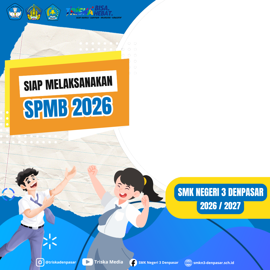 Twibbon SPMB TRISKA 2026Twibbon Tanpa Watermark