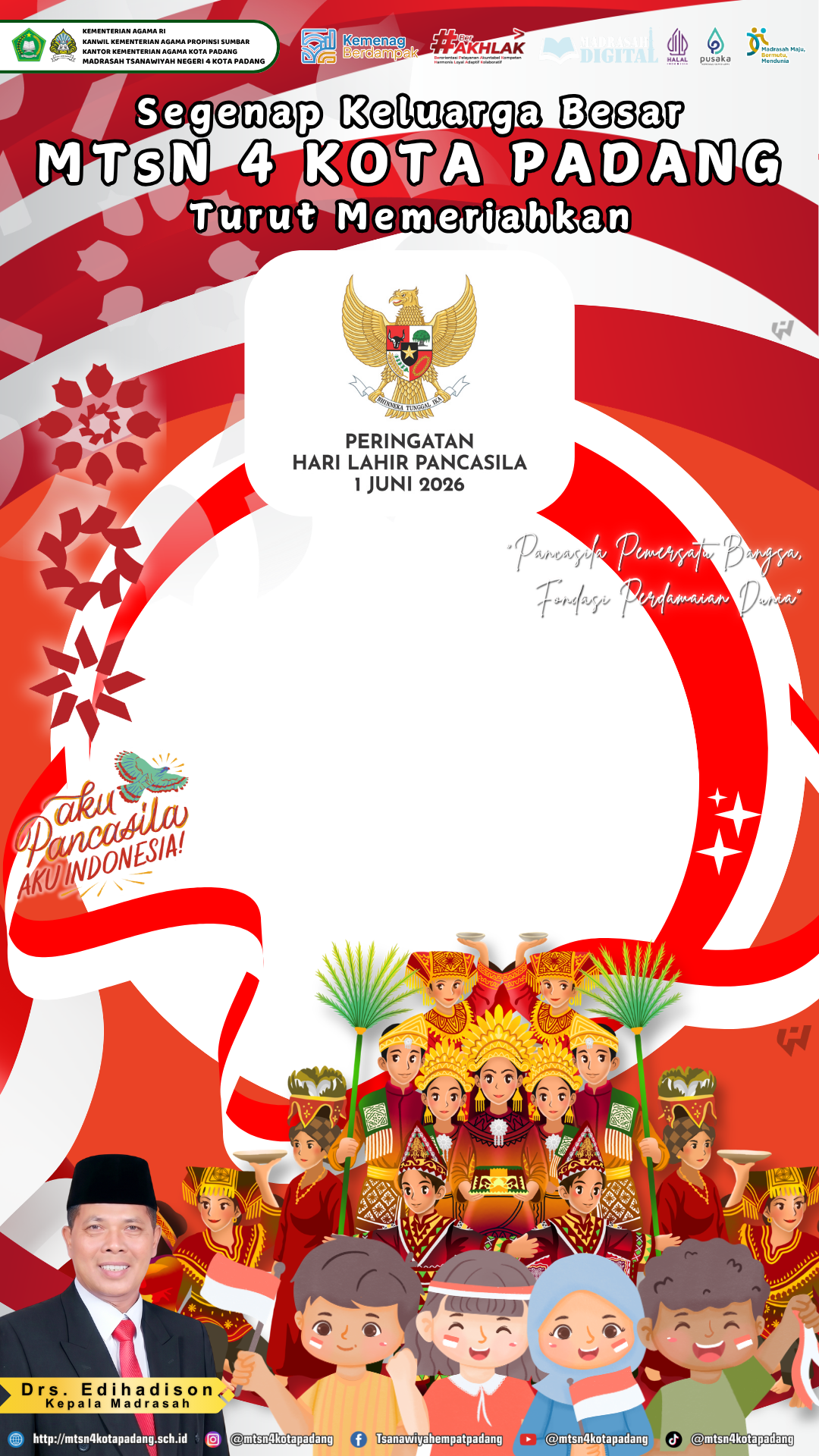 HarLah Pancasila 2026 StoryTwibbon Tanpa Watermark