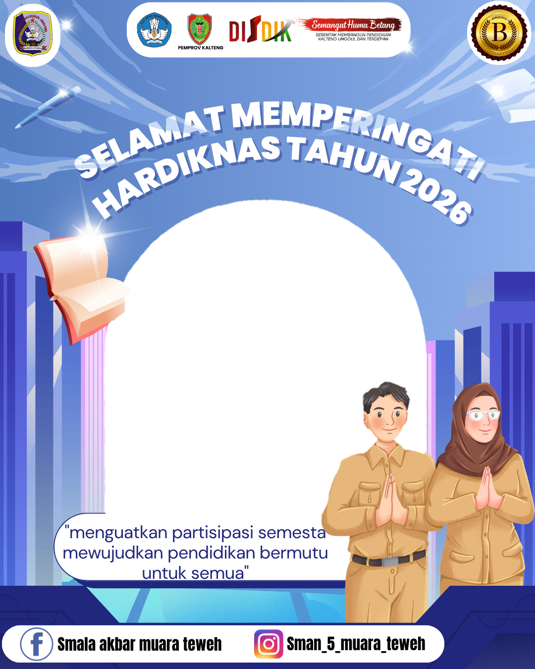 HarDikNasTwibbon Tanpa Watermark