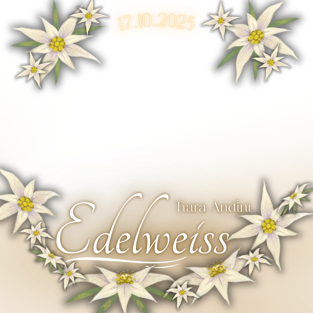 Tiara Andini: EdelweissTwibbon Tanpa Watermark