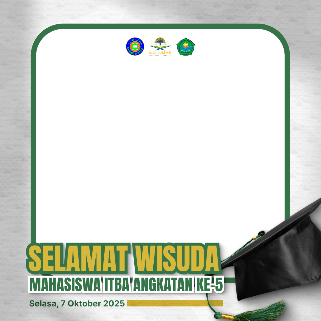 Selamat Wisuda ITBA 5Twibbon Tanpa Watermark