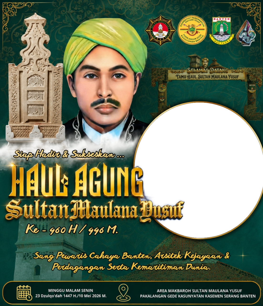 HAUL AGUNG SULTAN MAULANA YUSUFTwibbon Tanpa Watermark