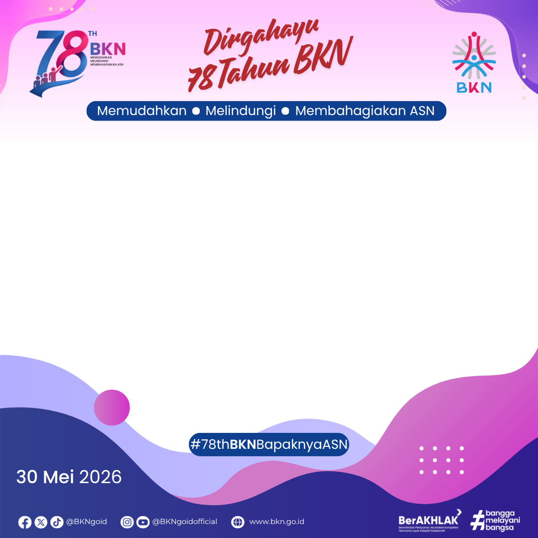 HUT ke 78 BKNTwibbon Tanpa Watermark