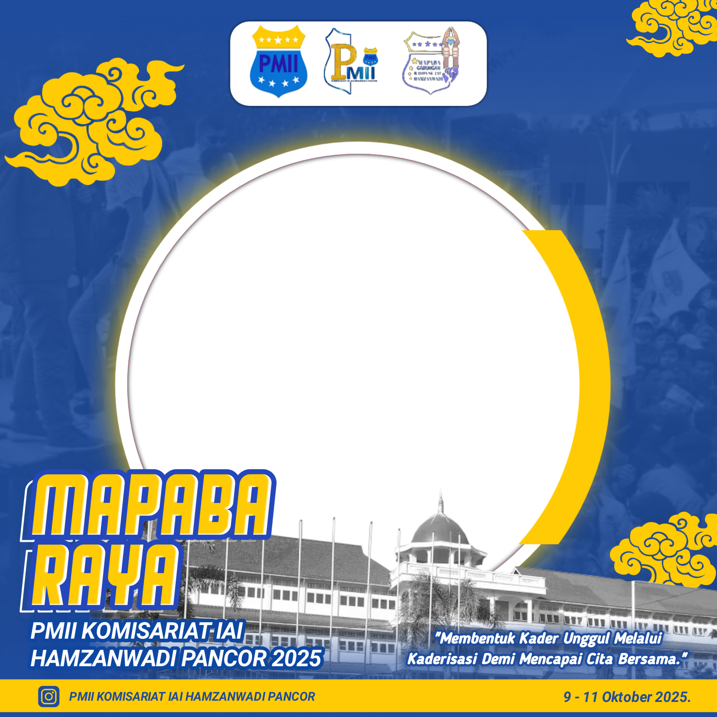 MAPABARAYAPMIIIAIHPANCOR2025Twibbon Tanpa Watermark
