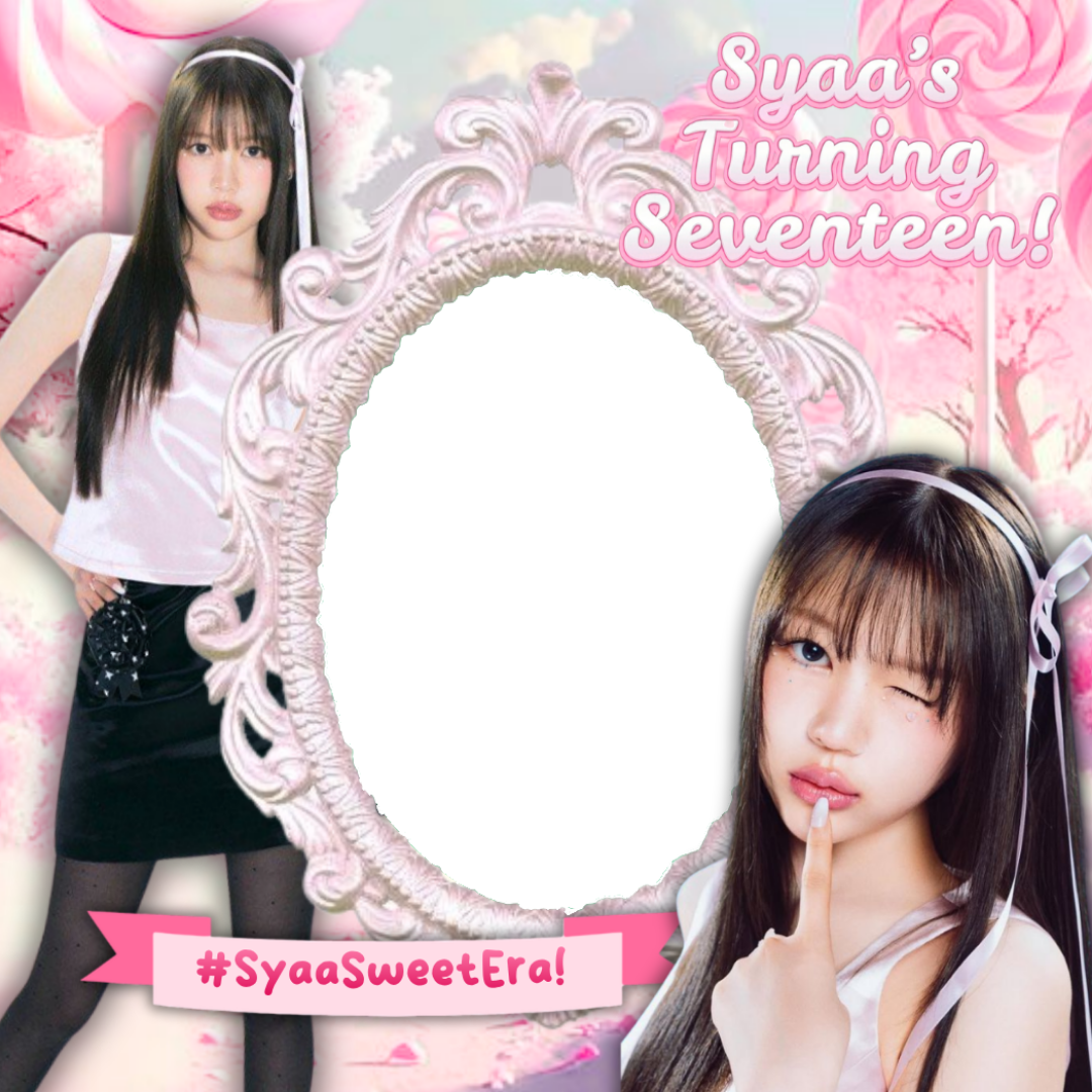 ♡ SYAA'S TURNING SEVENTEEN ♡Twibbon Tanpa Watermark