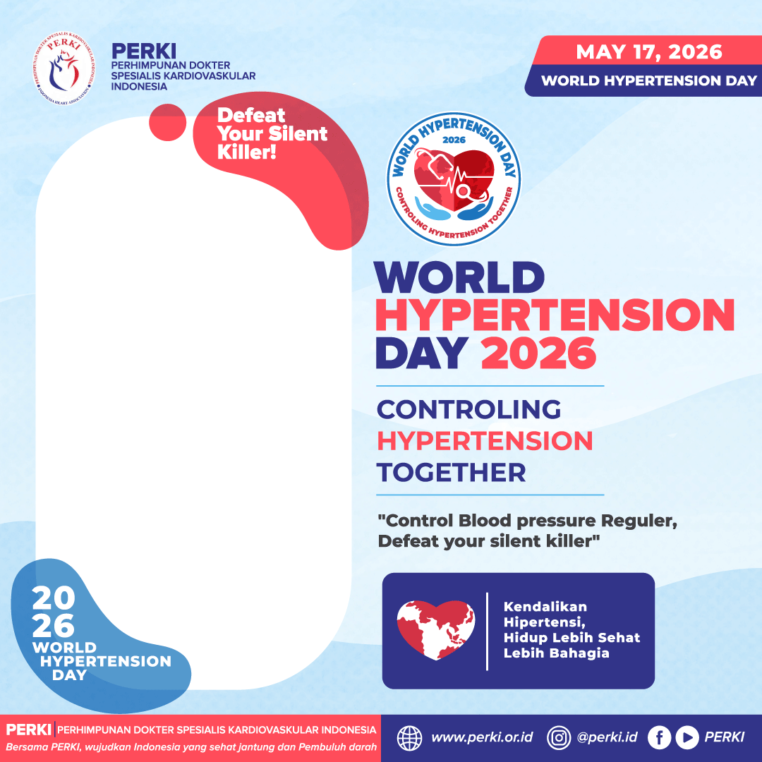 World Hypertension Day 2026Twibbon Tanpa Watermark