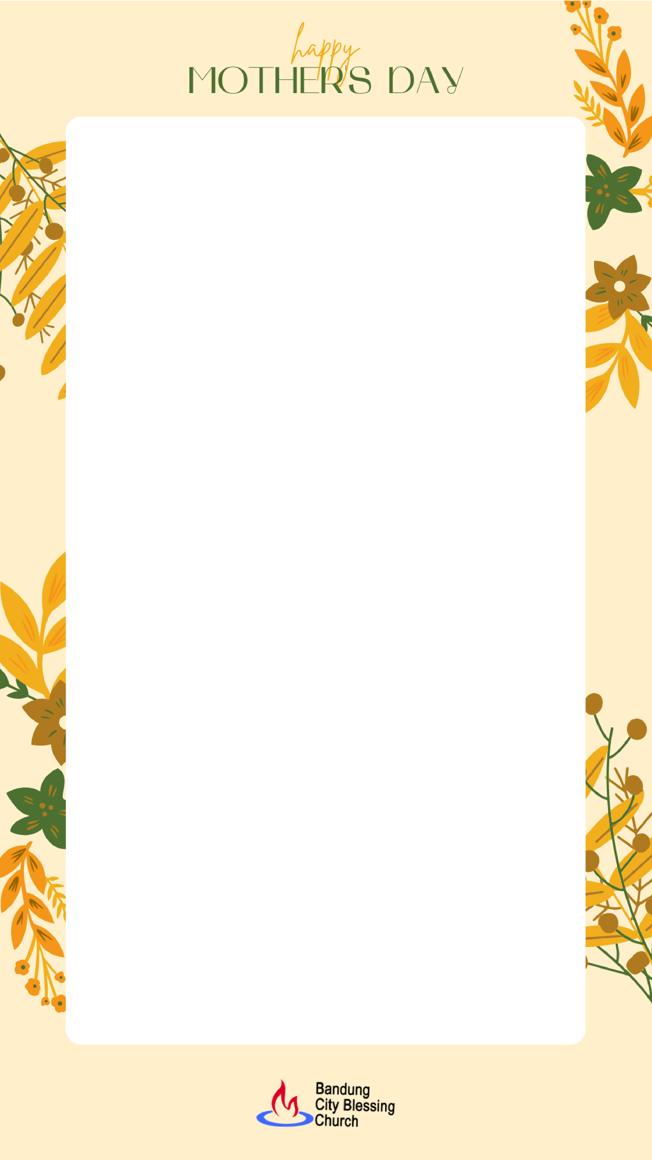 Mother's DayTwibbon Tanpa Watermark