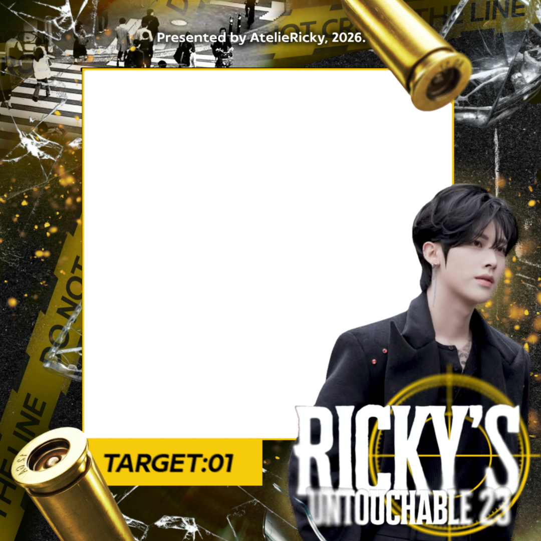 𝐑𝐢𝐜𝐤𝐲’𝐬 𝐔𝐧𝐭𝐨𝐮𝐜𝐡𝐚𝐛𝐥𝐞 𝟐𝟑. 𖦏Twibbon Tanpa Watermark