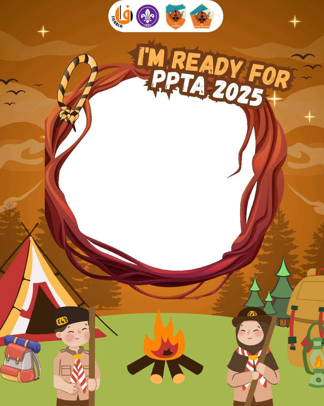 PPTA SMK FATTAHILAH 2025Twibbon Tanpa Watermark