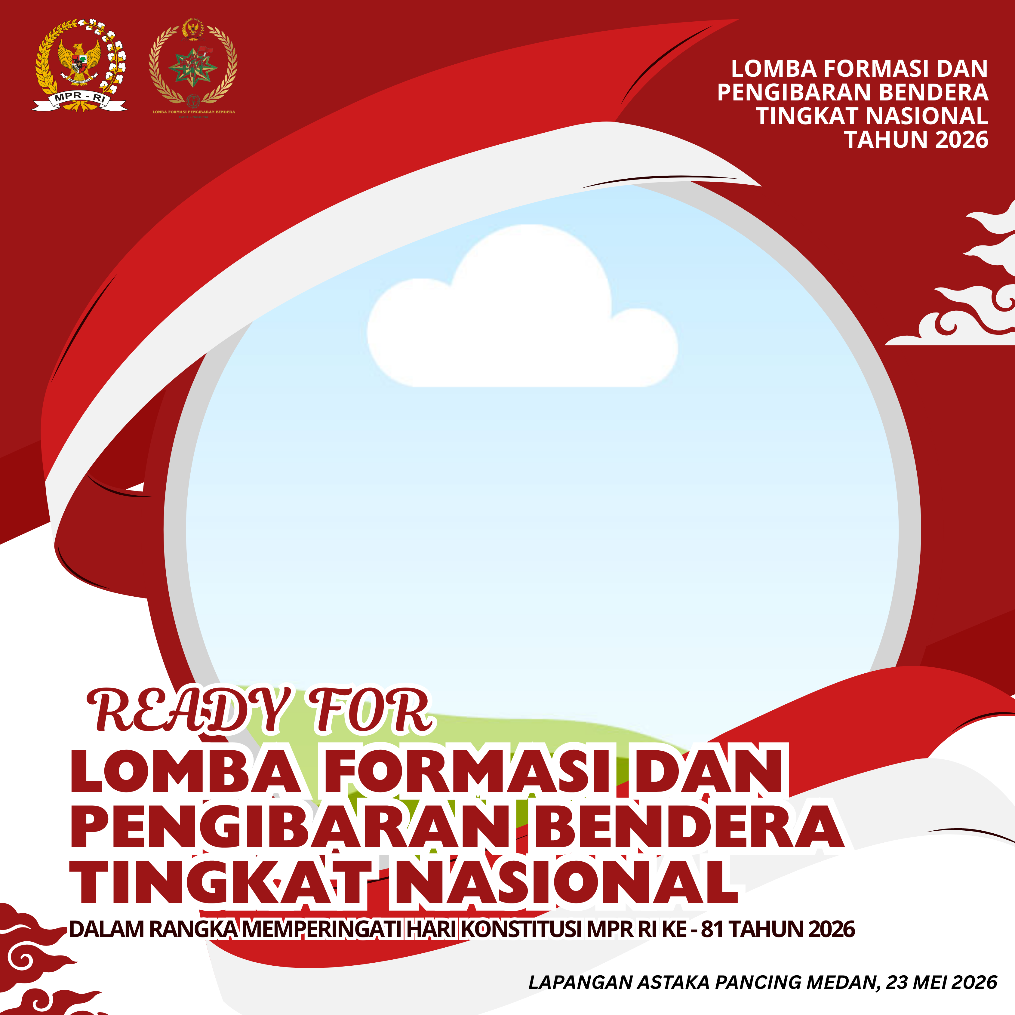 TWIBBON LOMBA FORMASI DAN PENGIBARAN BENDERATwibbon Tanpa Watermark